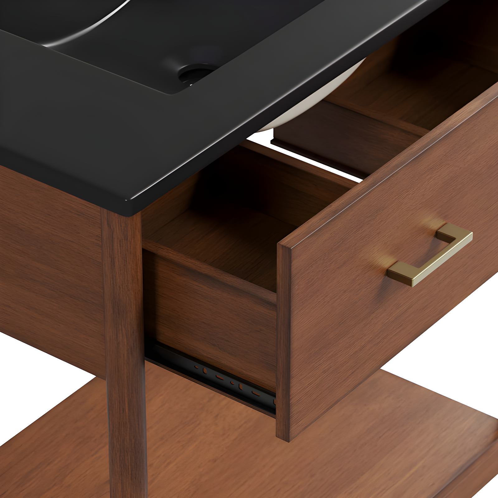Modway Modway Zaire 30'' Single Bathroom Vanity with Ceramic Top