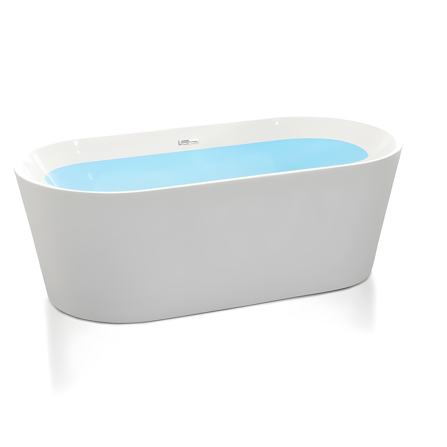 ANZZI FT-AZ098 Chand Series 67'' x 32'' Freestanding Soaking Acrylic Bathtub