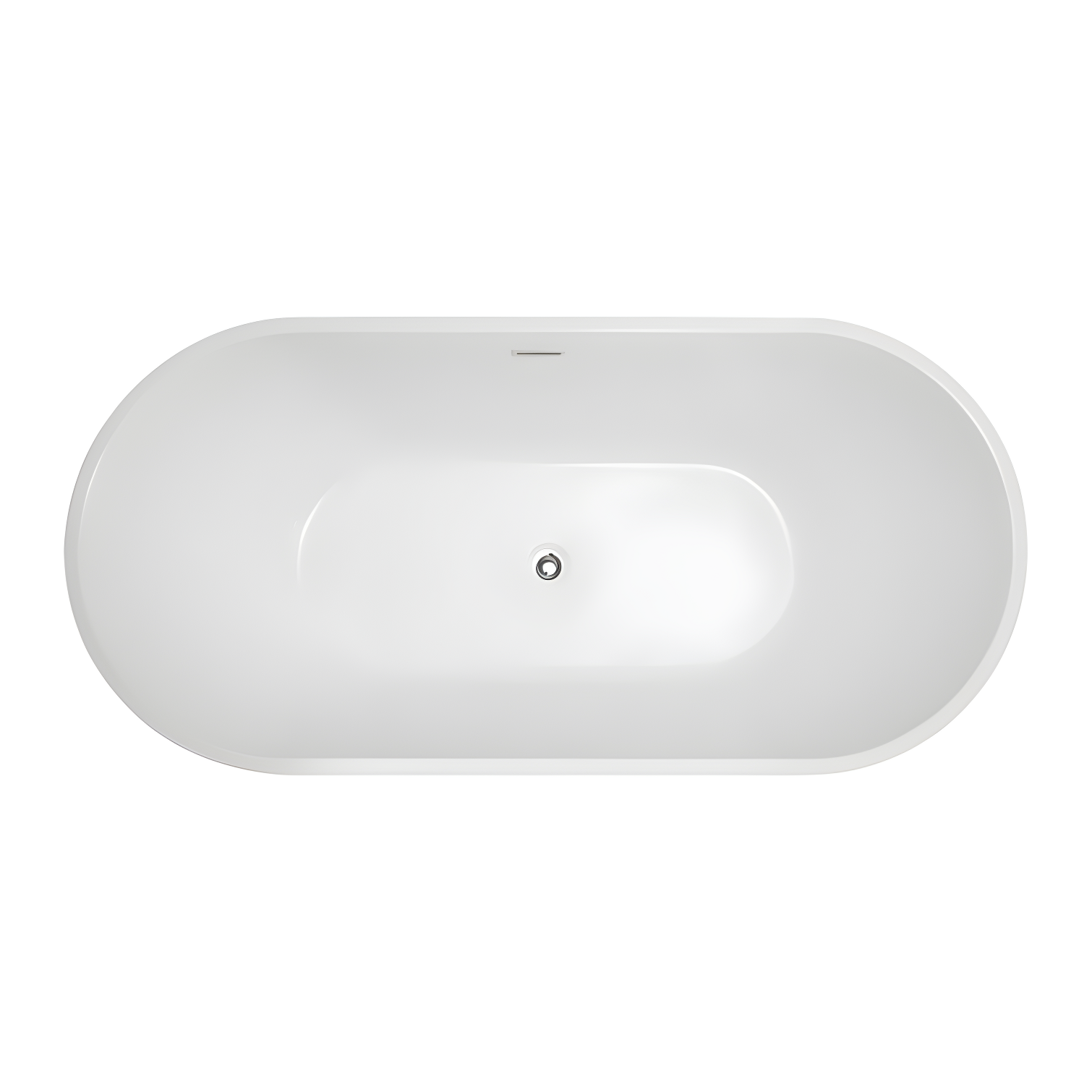 ANZZI FT-AZ098 Chand Series 67'' x 32'' Freestanding Soaking Acrylic Bathtub