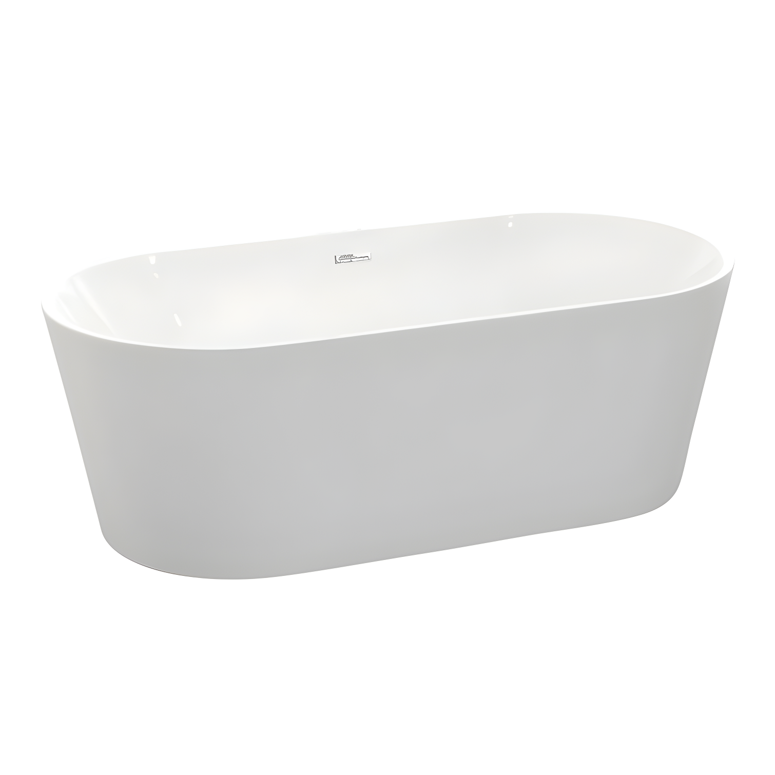 ANZZI FT-AZ098 Chand Series 67'' x 32'' Freestanding Soaking Acrylic Bathtub