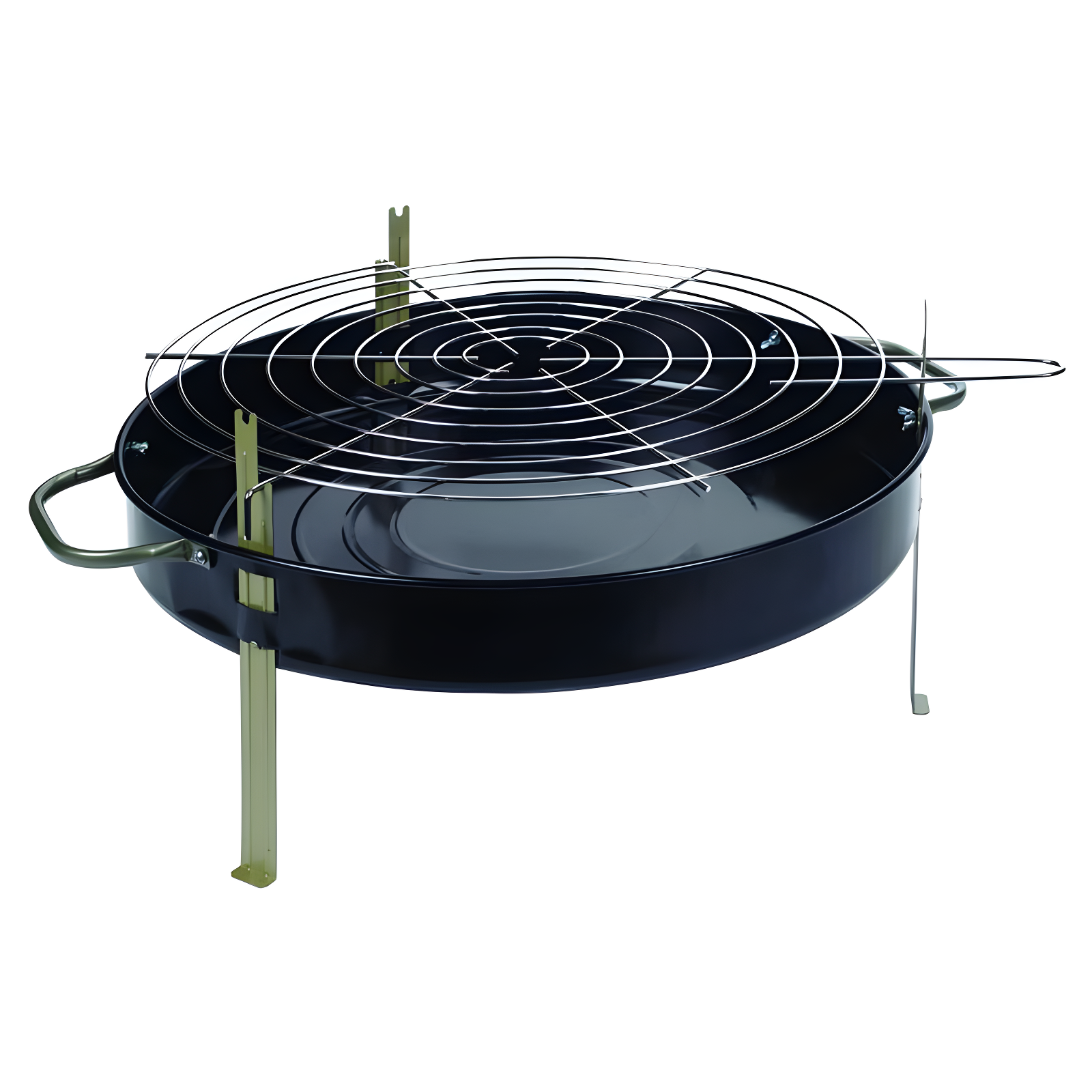 Marsh Allen 18 in. Charcoal Grill Black