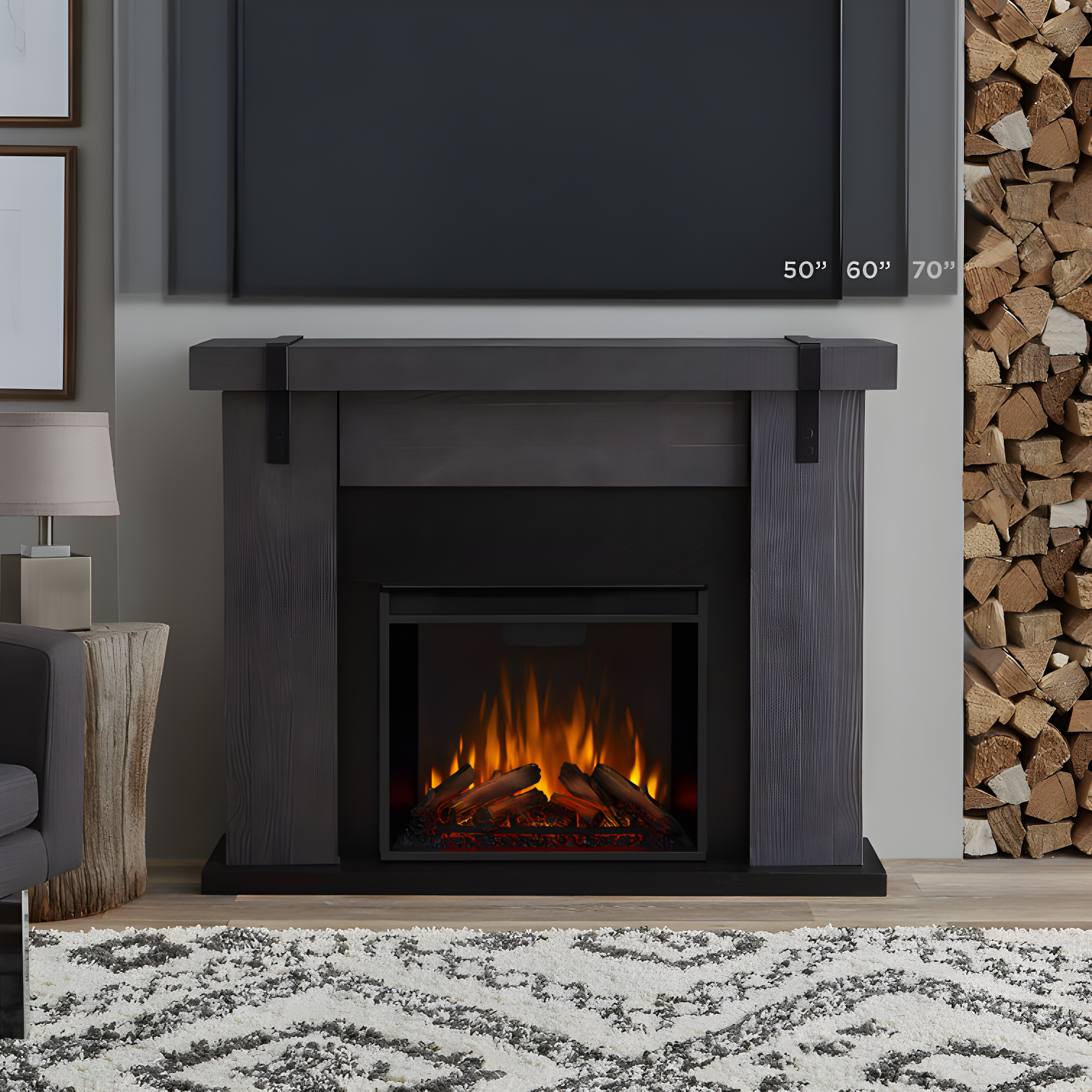 Real Flame Aspen 49" Electric Fireplace by Real Flame
