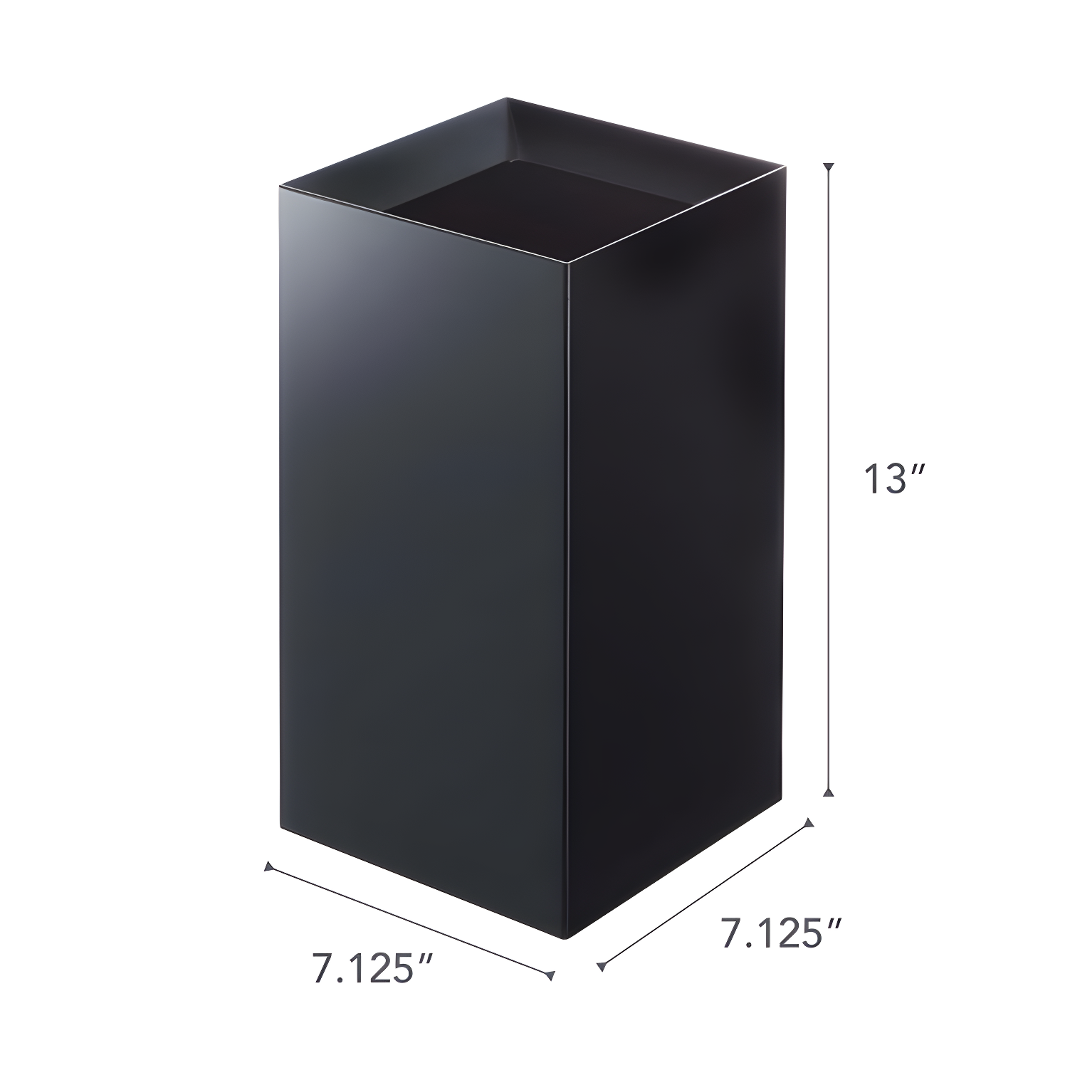Yamazaki Home 2.37 Gallon Open Waste Basket