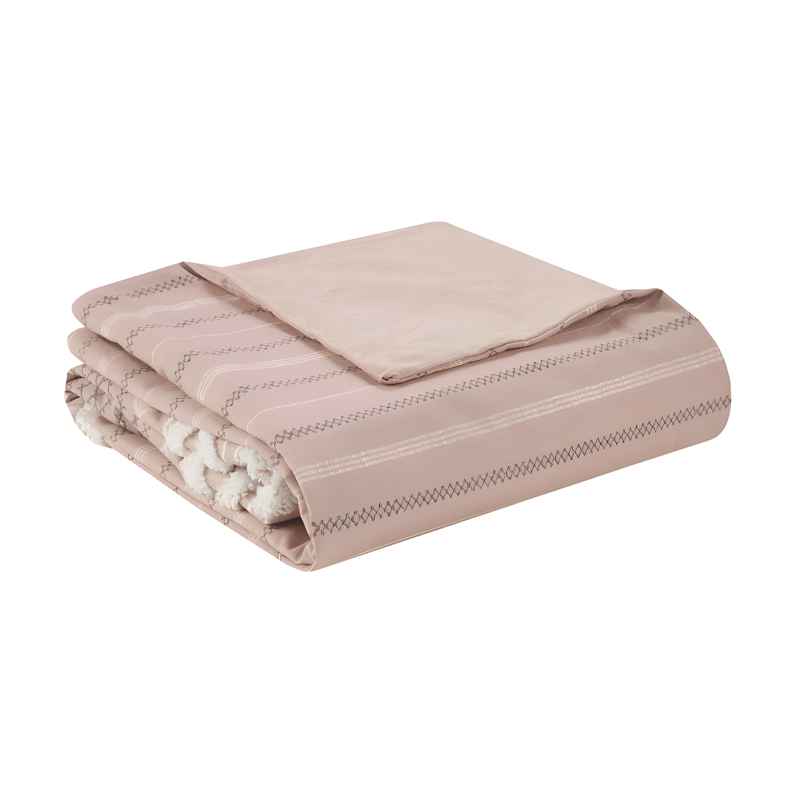 INK+IVY Imani Cotton Printed Duvet Cover Set