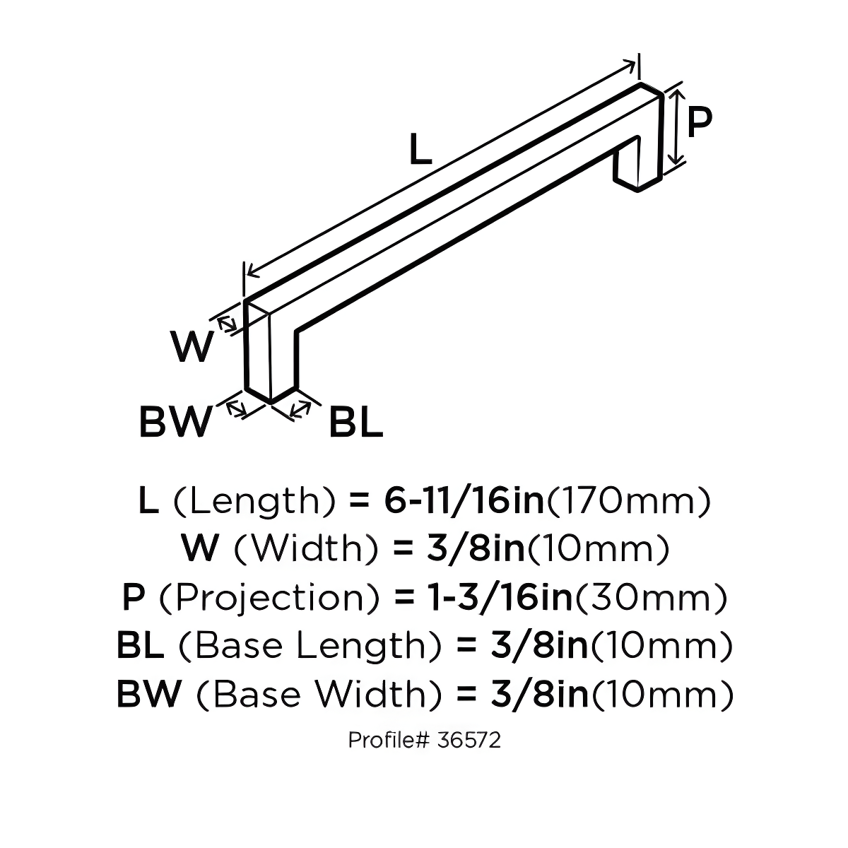 Center to Center Bar Pull