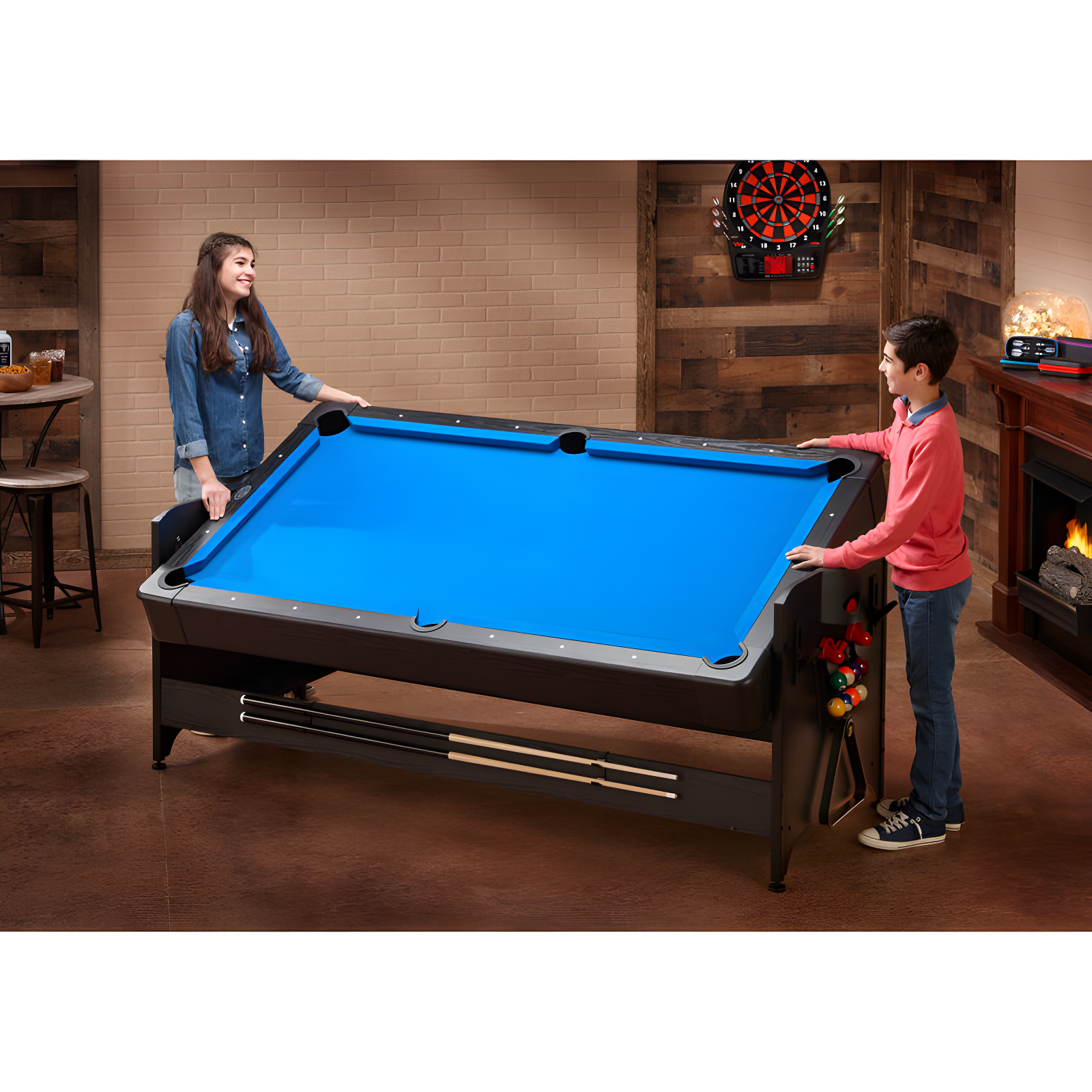 Fat Cat Fat Cat Original 3 in 1 87 Pockey Multi-Game Table
