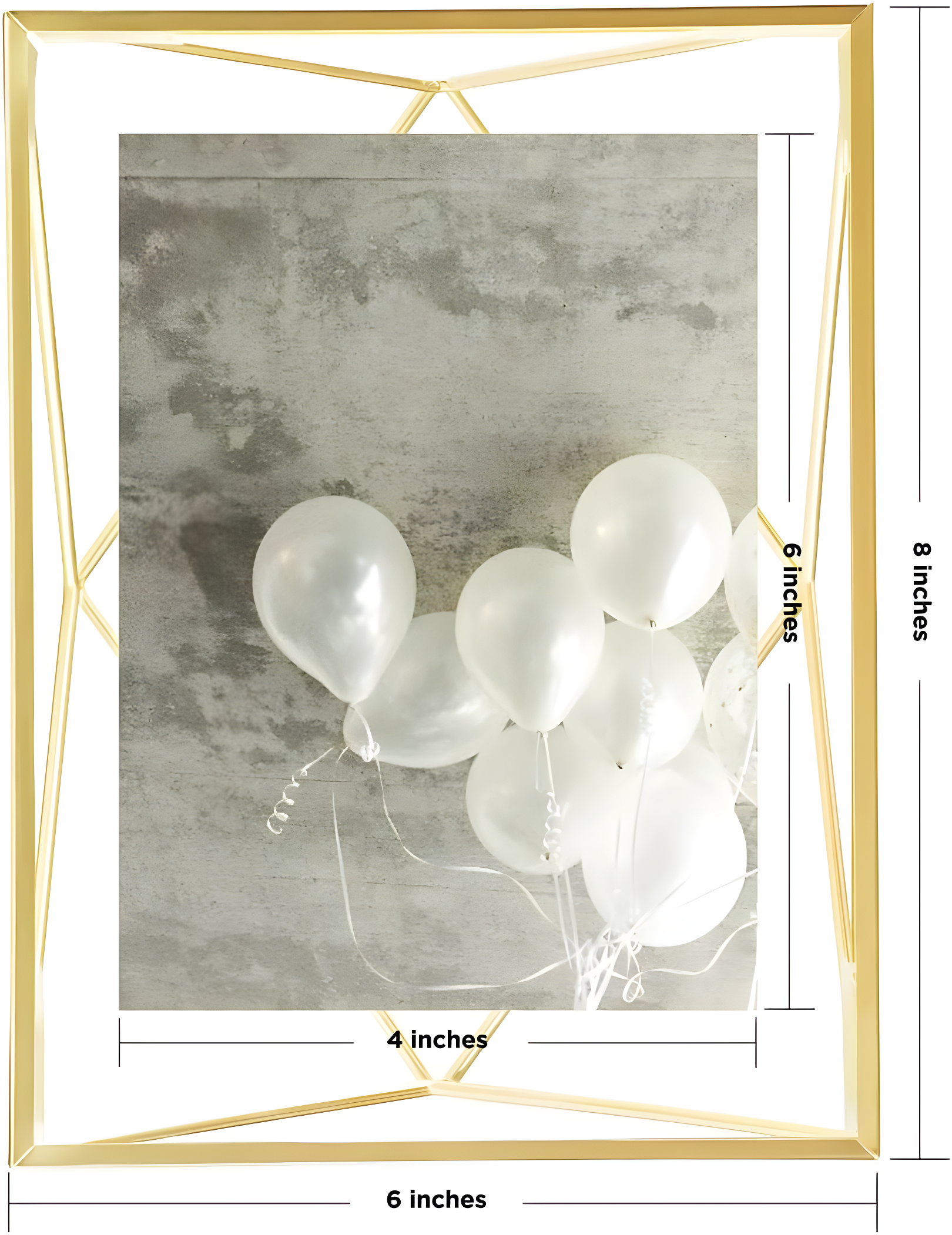 Umbra Prisma Metal Floater Picture Frame