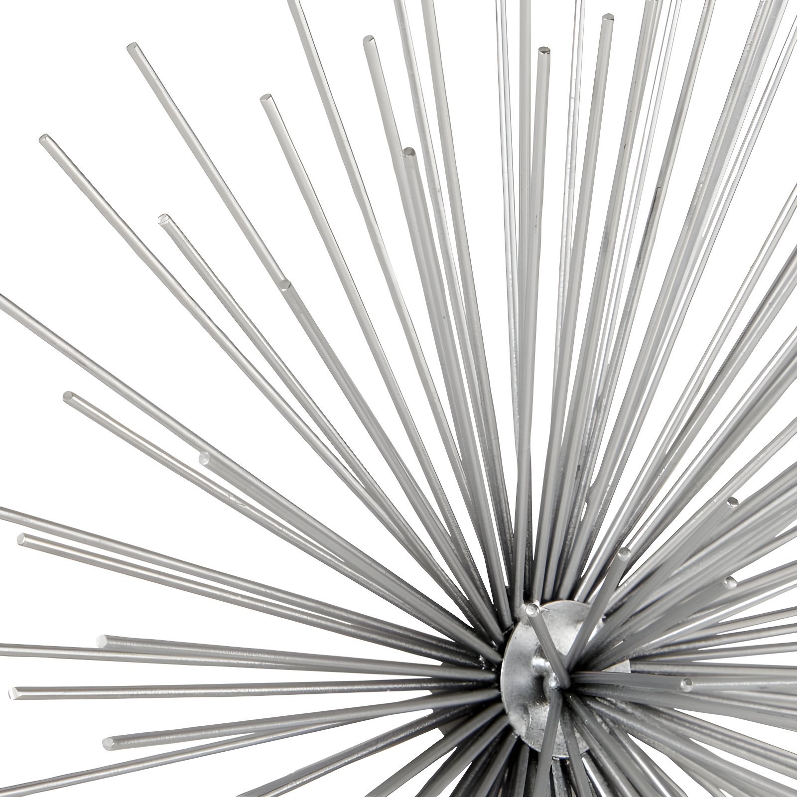 Metal 3D Short Spike Starburst Home Wall Decor
