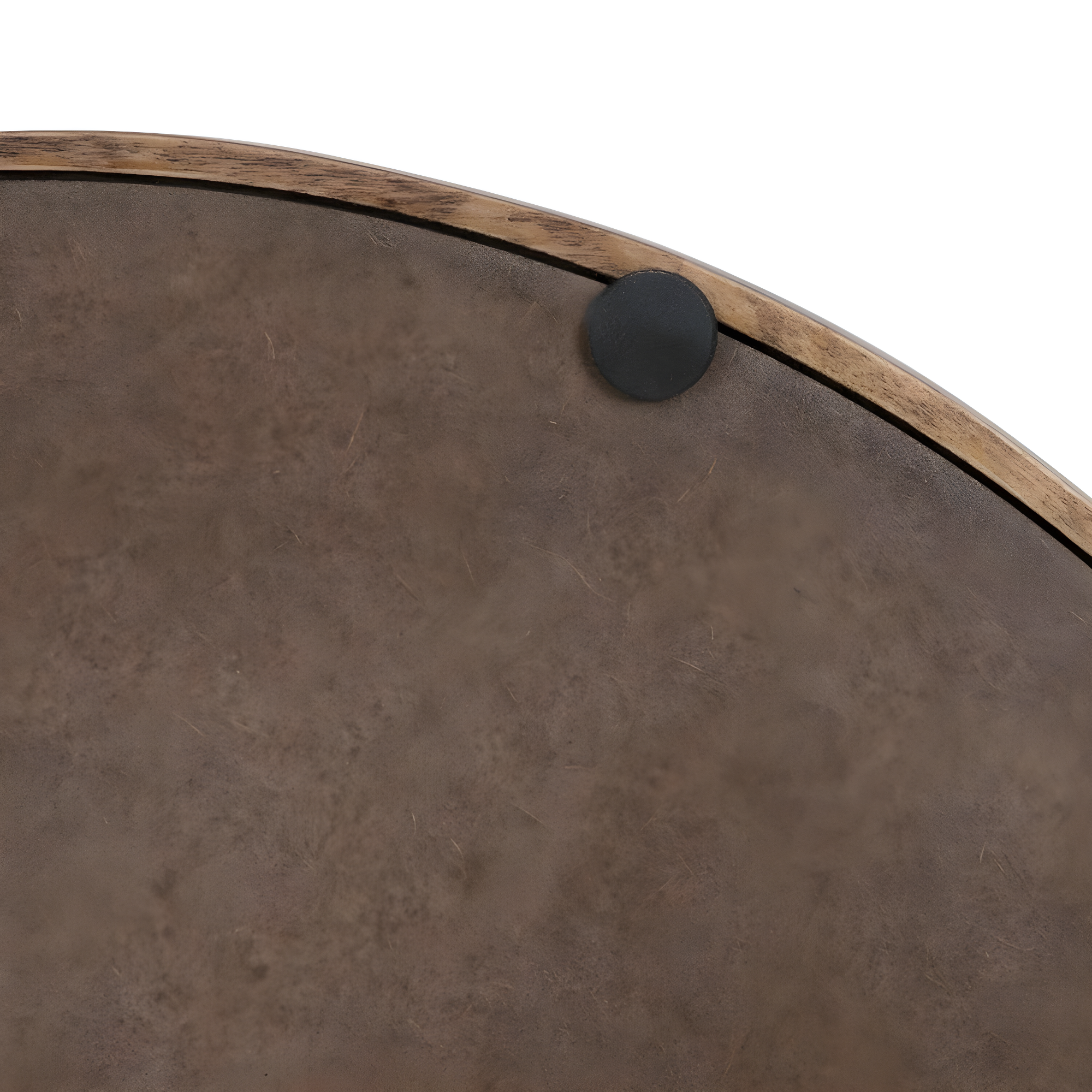 Kate and Laurel Lipton Tray, 18" Diameter, Natural