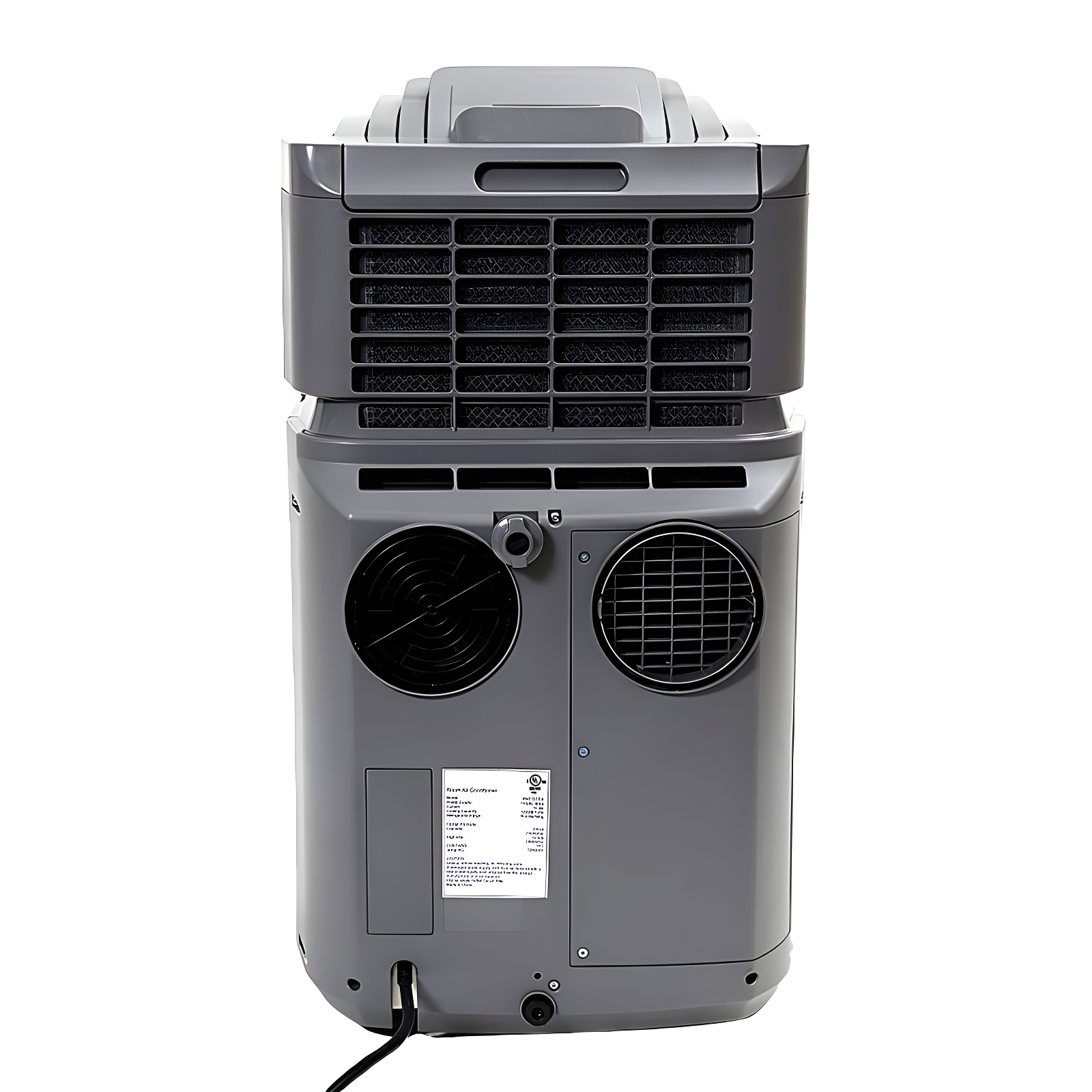 Whynter Whynter 13000 BTU Dual Hose Portable Air Conditioner for 420 sq. ft. Gray
