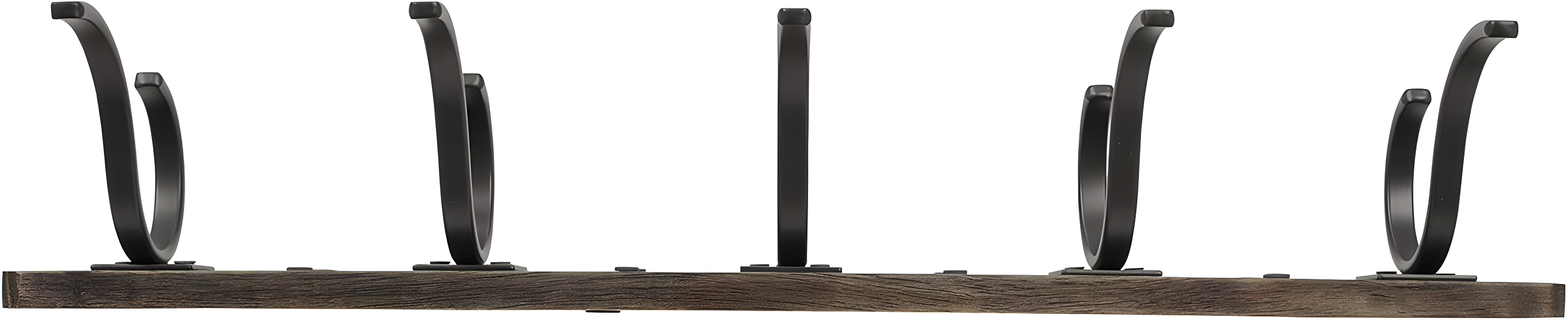 Spectrum Richmond Solid Wood Wall 5 - Hook Wall Mounted Coat Rack