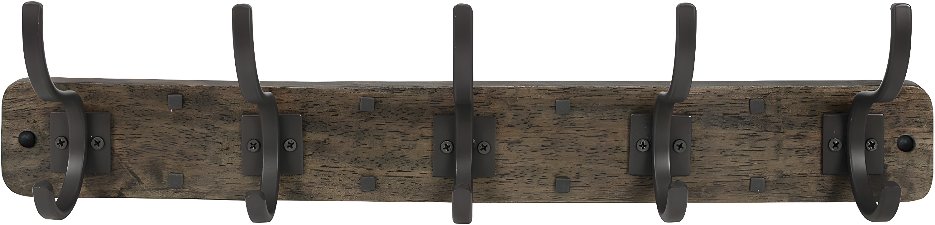 Spectrum Richmond Solid Wood Wall 5 - Hook Wall Mounted Coat Rack