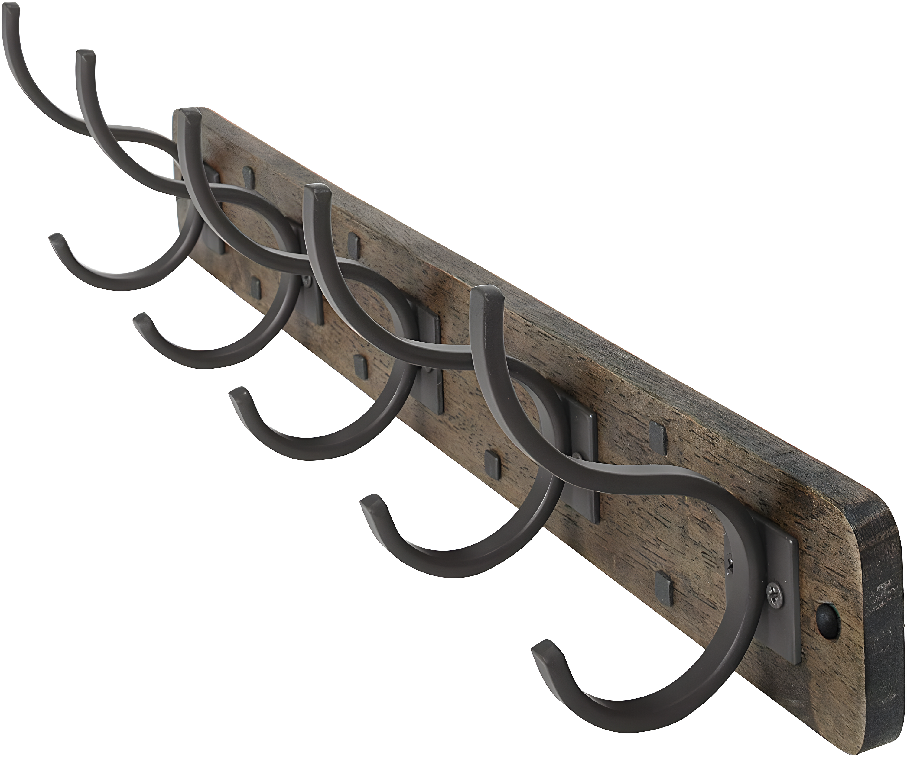 Spectrum Richmond Solid Wood Wall 5 - Hook Wall Mounted Coat Rack