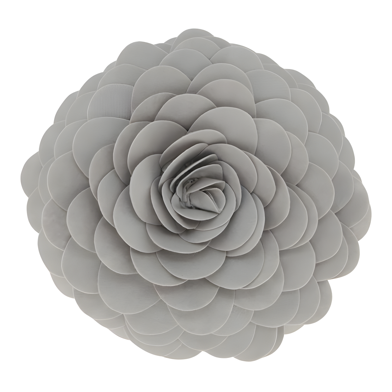 Saro Felt Collection Appliqued Felt Throw Pillow