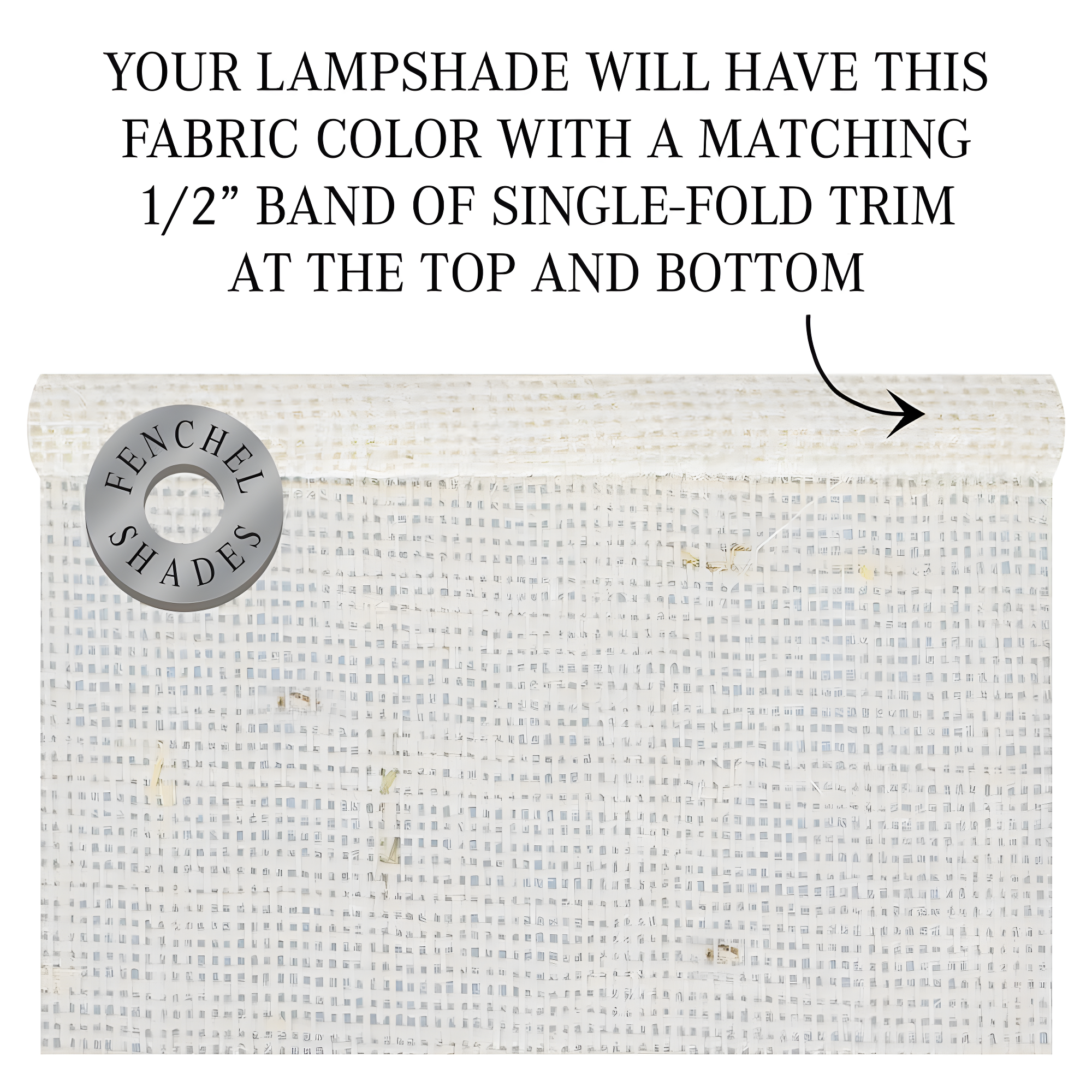 12'' H x 18'' W Linen Drum Lamp Shade