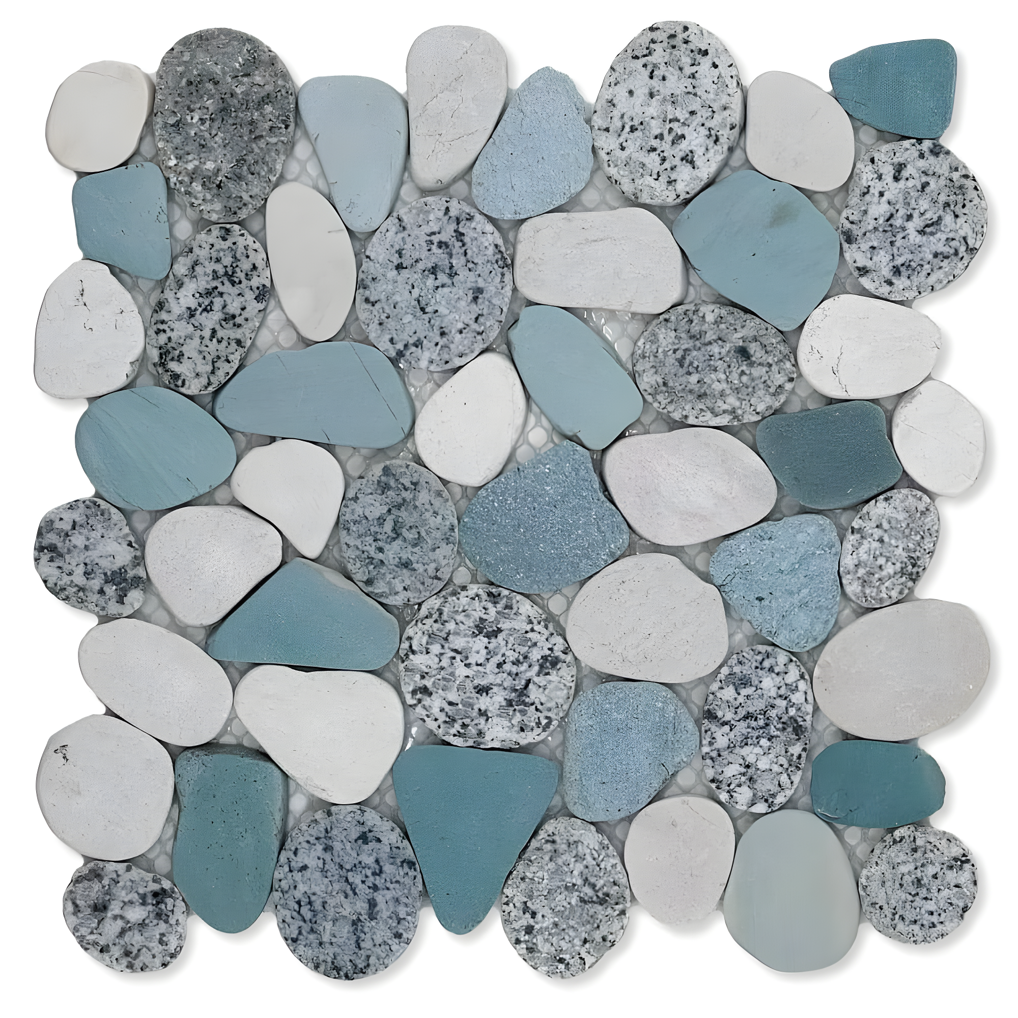 Sliced Pebble Mosaic Wall & Floor Tile