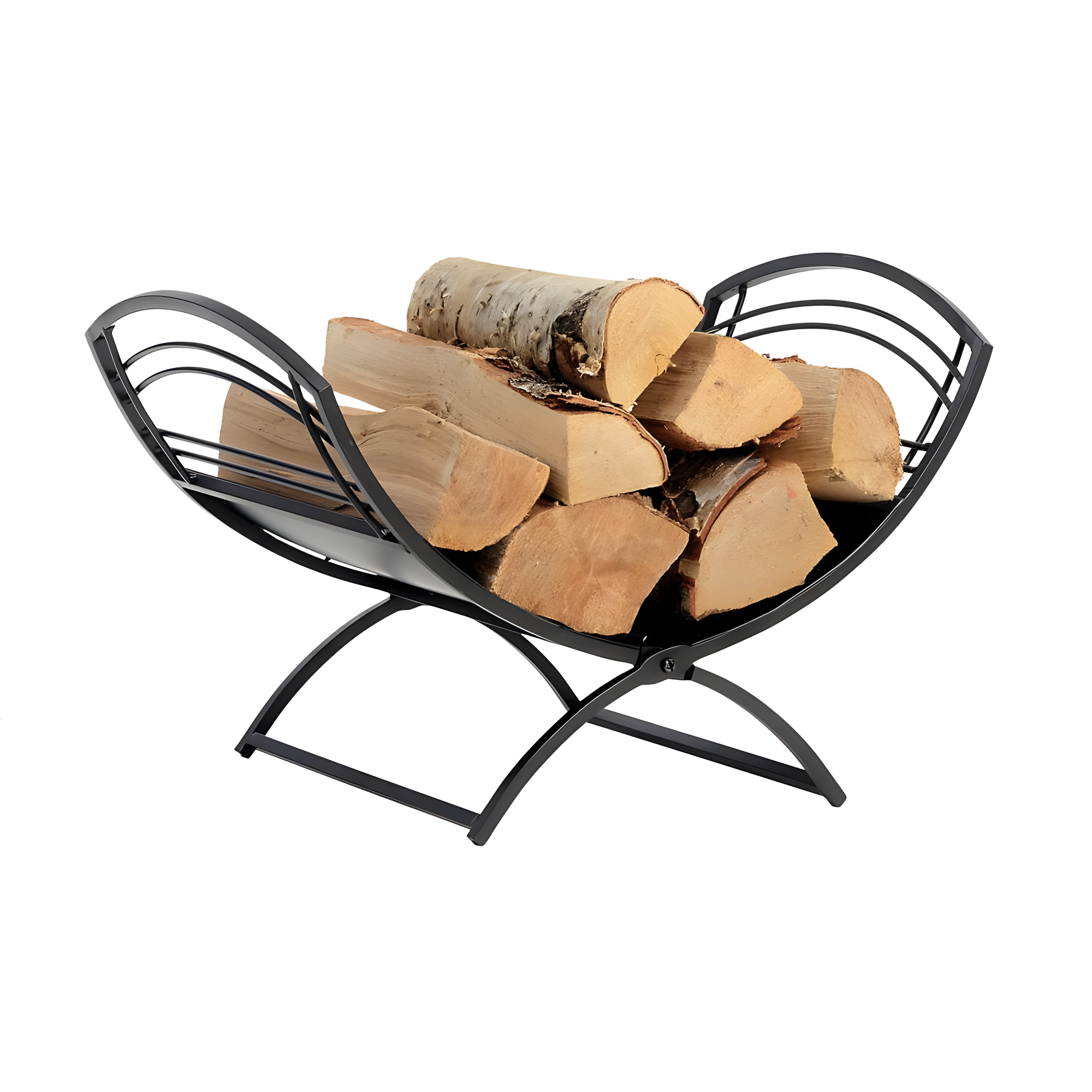 ShelterLogic Fireplace Classic Steel Log Carrier