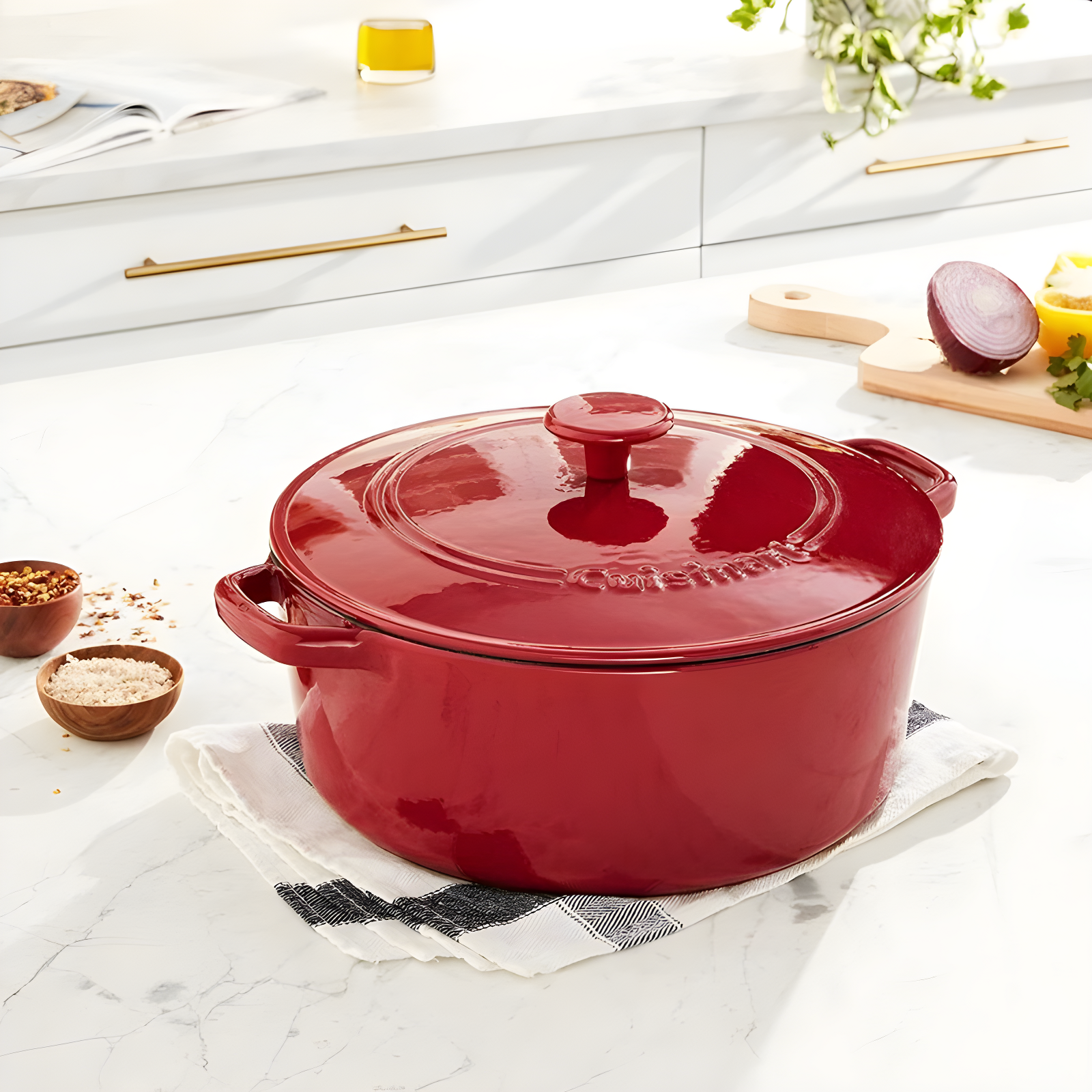 Cuisinart Chef’s Classic Enameled Cast Iron Round Dutch Oven with Lid