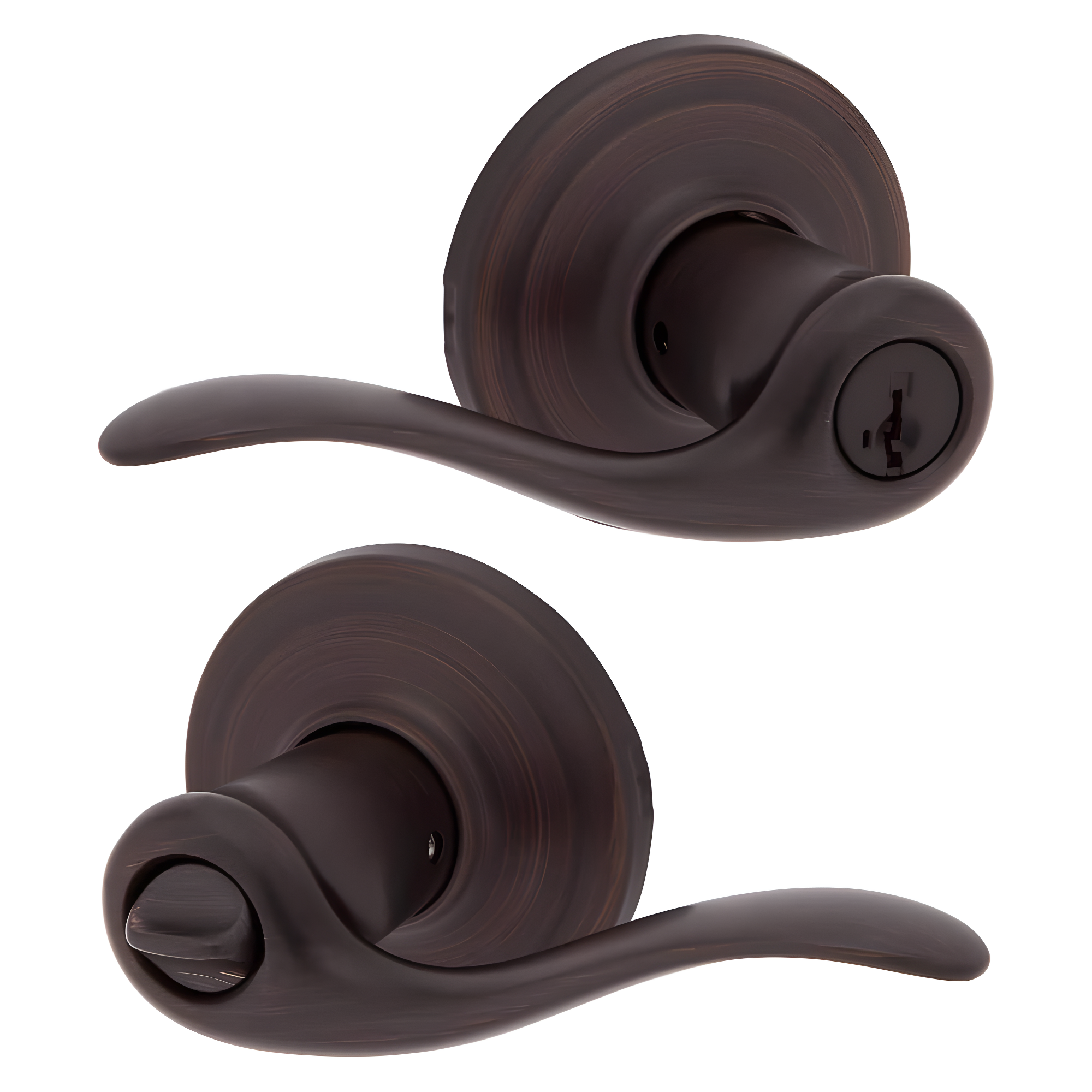Tustin Privacy/Bed & Bath - 730 Series Keyed (Entry) with Rosette