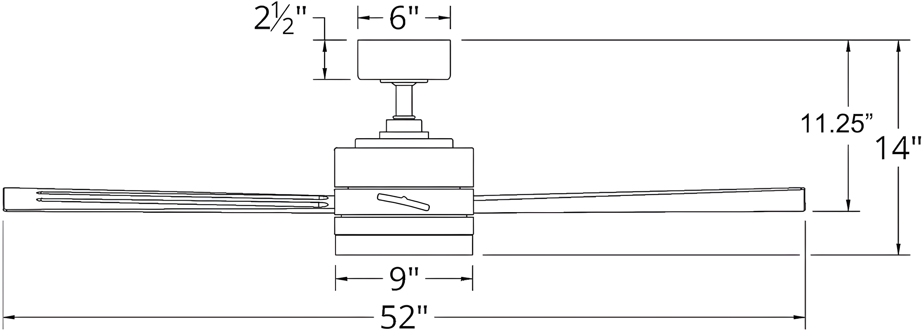 Wynd 5 - Blade Outdoor /Indoor Smart Ceiling Fan with Remote Control and LED Light Kit Included, Works With Alexa and iOS or Android App