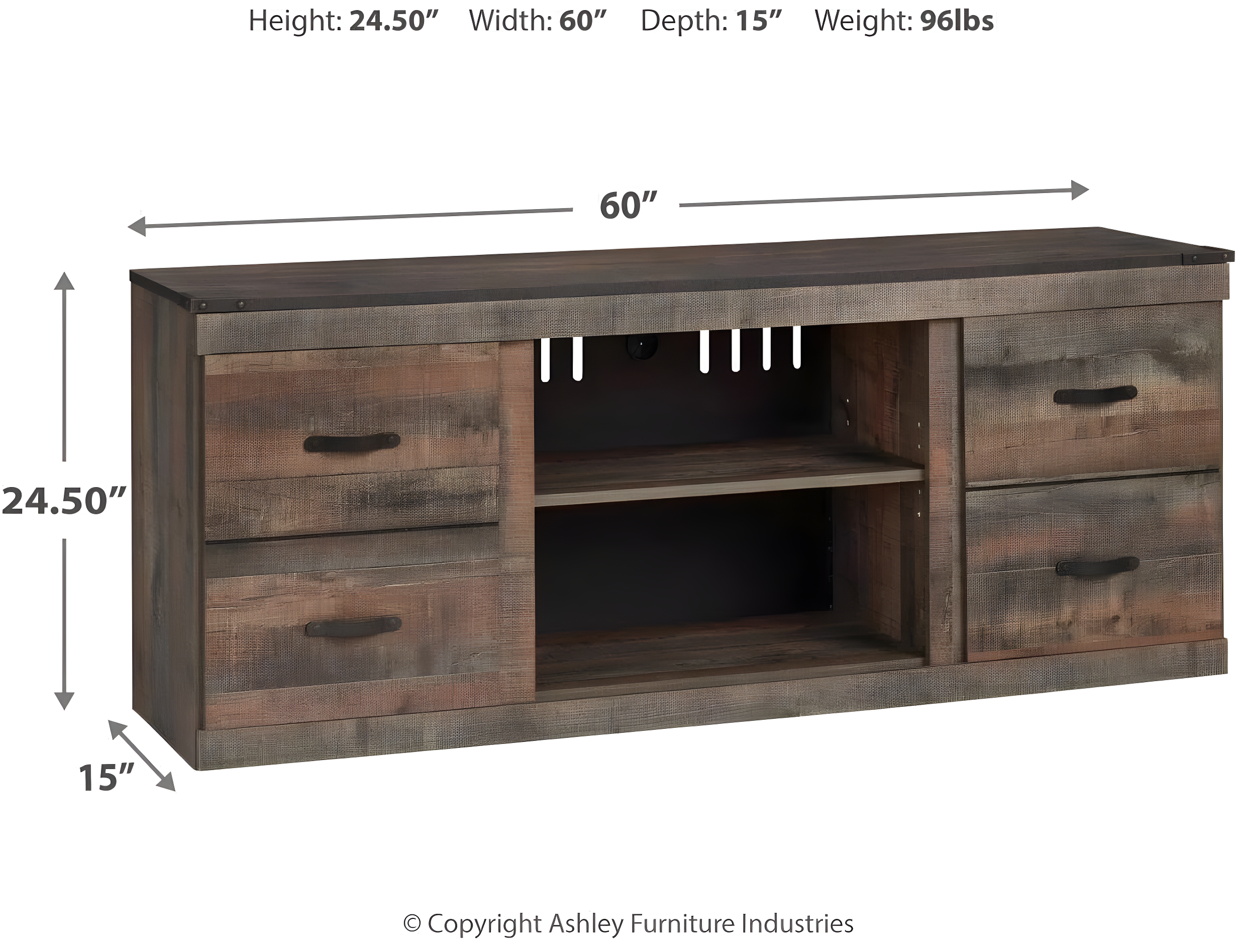 Ensey TV Stand for TVs up to 60"