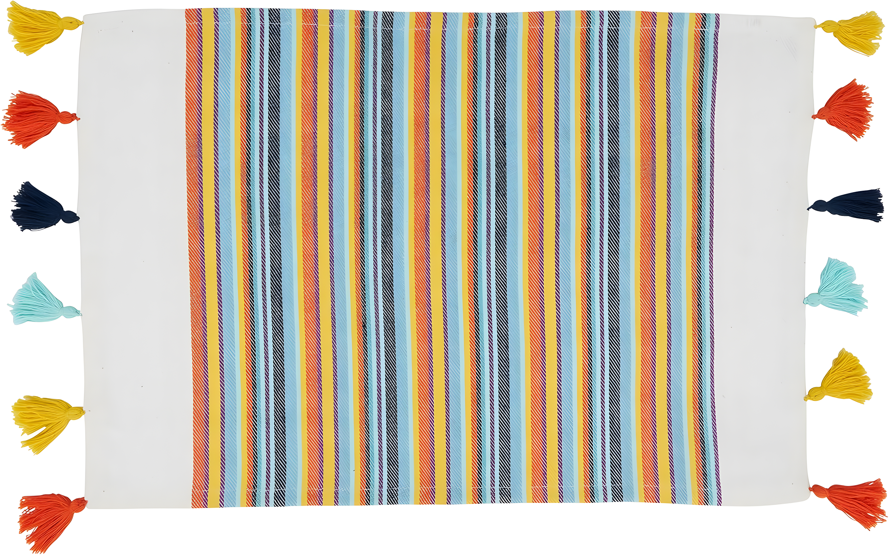 Saro Valentina Color Splash Placemat (Set of 4)