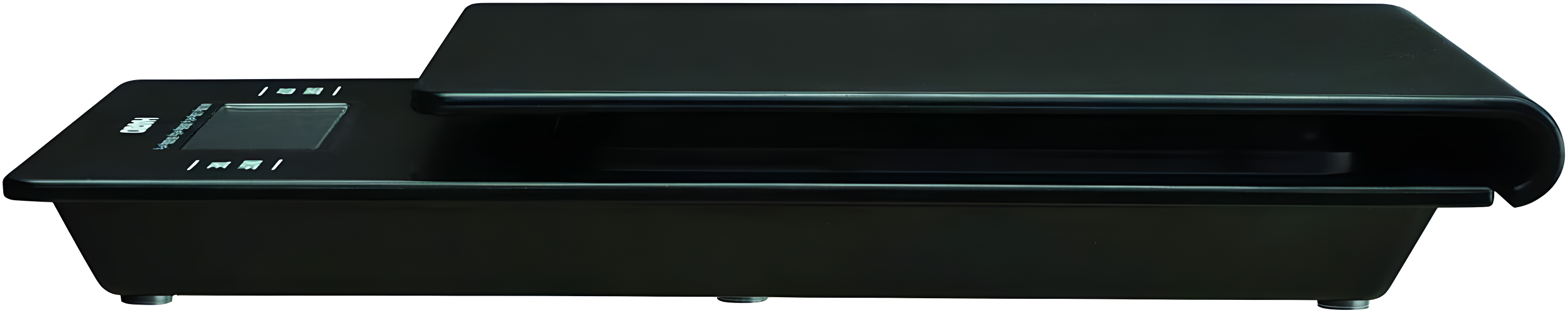 Black Digital Coffee Scale with Timer and 0.1g Accuracy