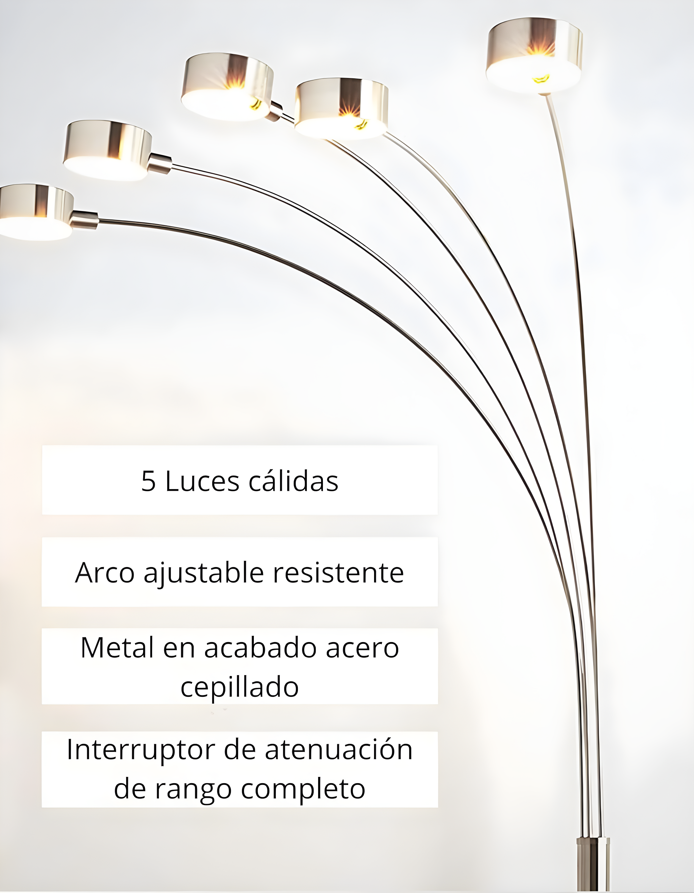 Wade Logan® Alisson 88'' Brushed Nickel Tree Floor Lamp