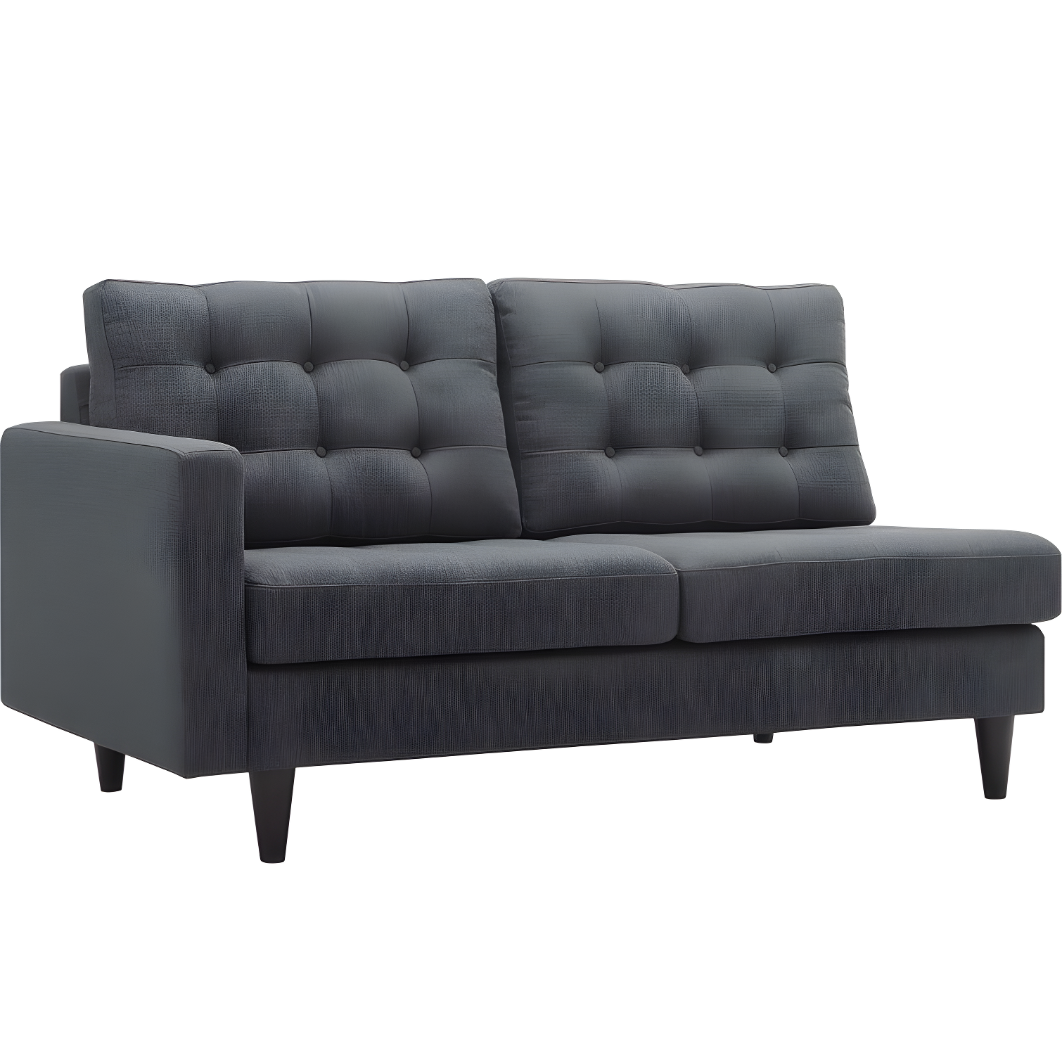 Modway Empress 2 Piece Upholstered Fabric Sectional