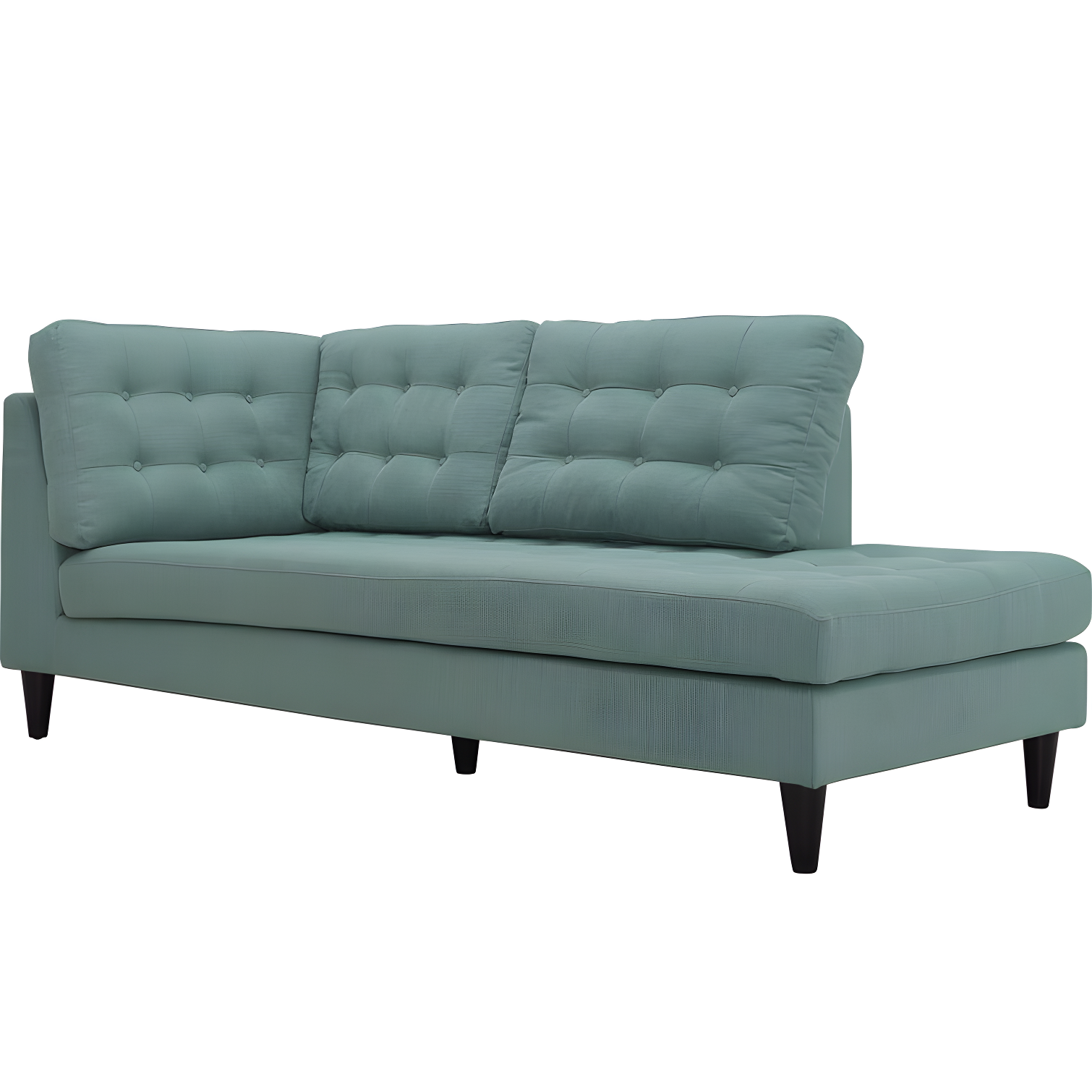 Modway Empress 2 Piece Upholstered Fabric Sectional