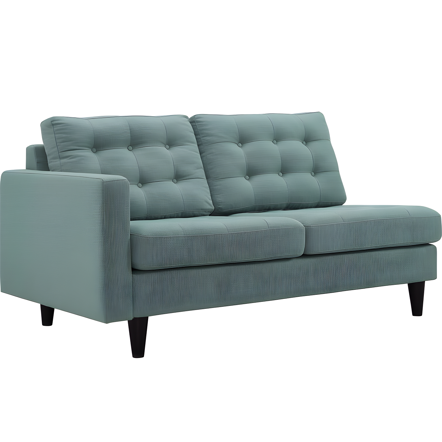 Modway Empress 2 Piece Upholstered Fabric Sectional
