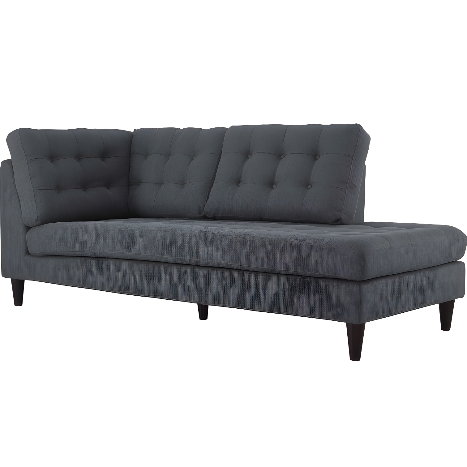 Modway Empress 2 Piece Upholstered Fabric Sectional