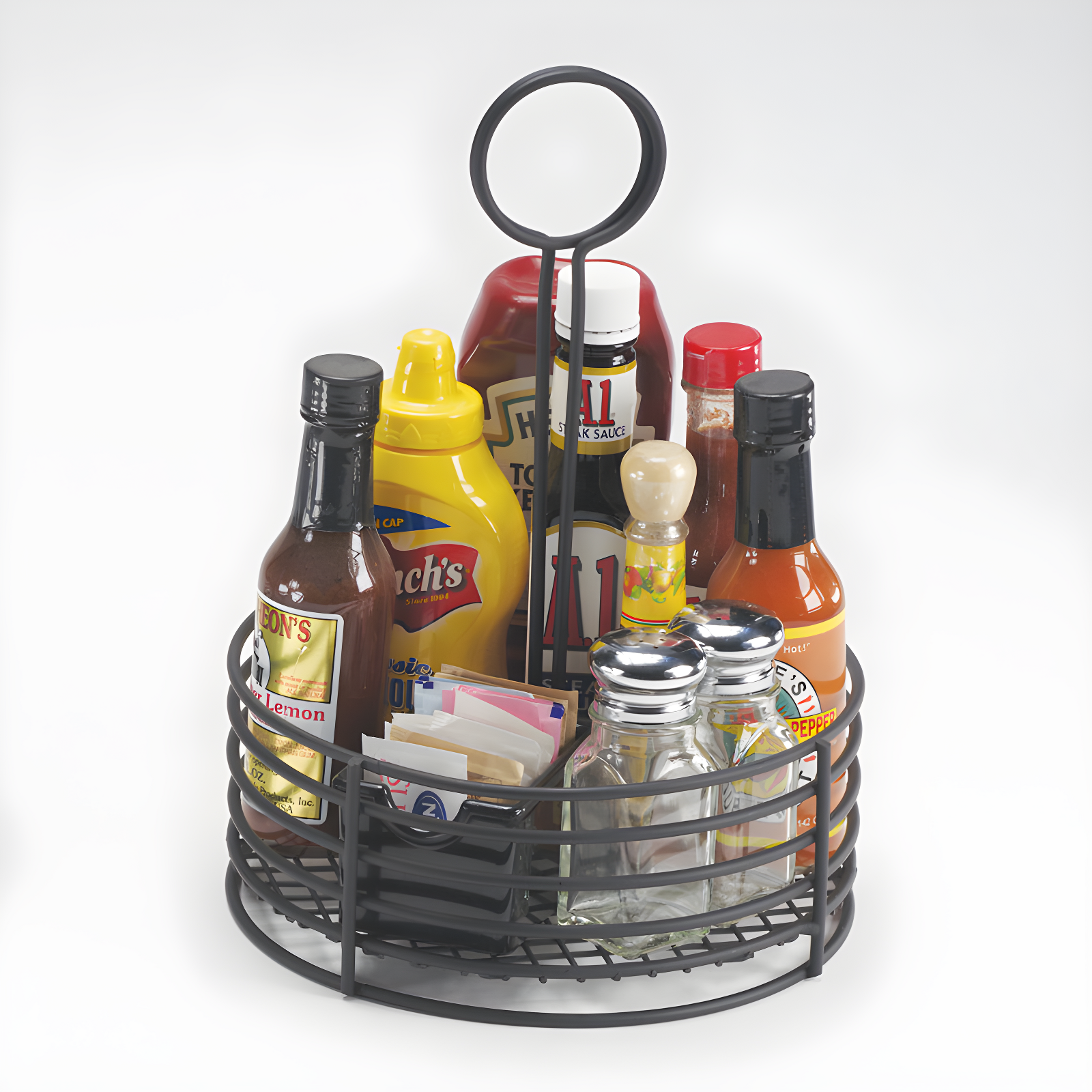 G.E.T. Tabletop Caddies - Round Condiment Caddy