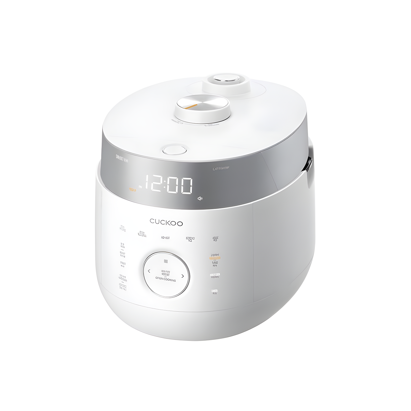 CUCKOO CRP-LHTR1009FW 10-Cup (Uncooked) / 20-Cup (Cooked) Induction Heating Twin Pressure Rice Cooker with Nonstick Inner Pot, 16 Menu Modes, 3 Voice Guide, Auto Clean (White)
