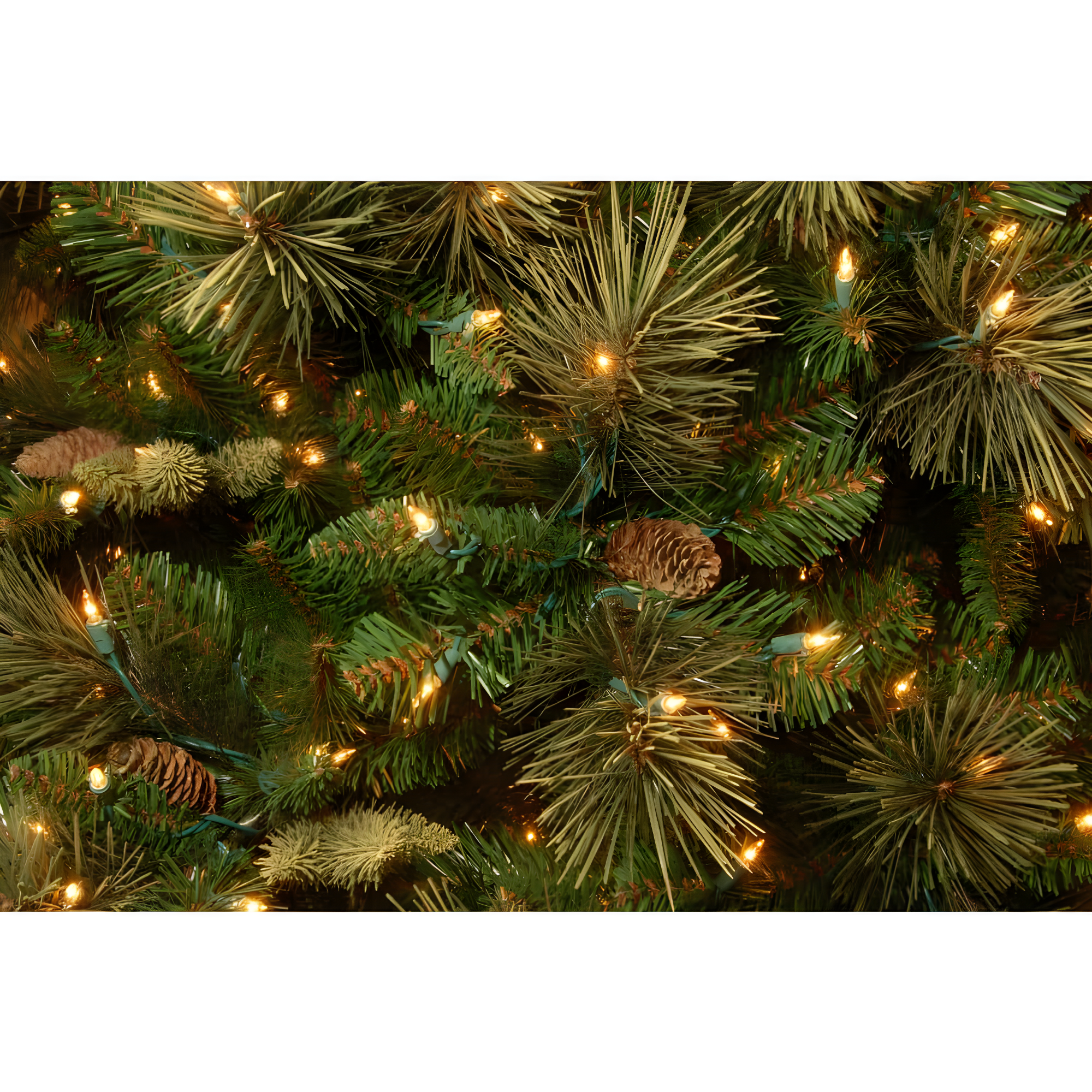 National Tree Company 9' Pre-lit Carolina Pine Artificial Christmas Tree with 900 Clear Lights