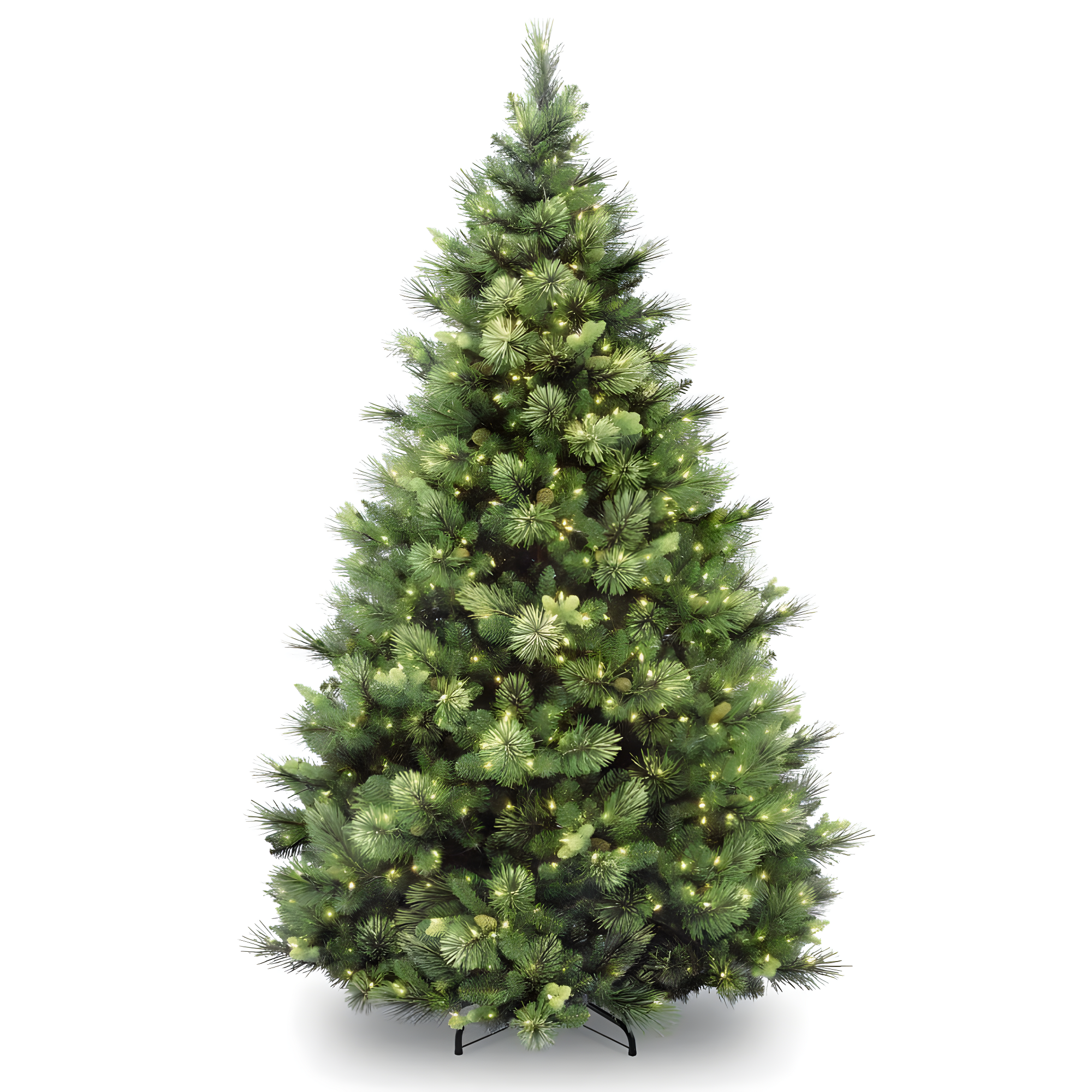 National Tree Company 9' Pre-lit Carolina Pine Artificial Christmas Tree with 900 Clear Lights