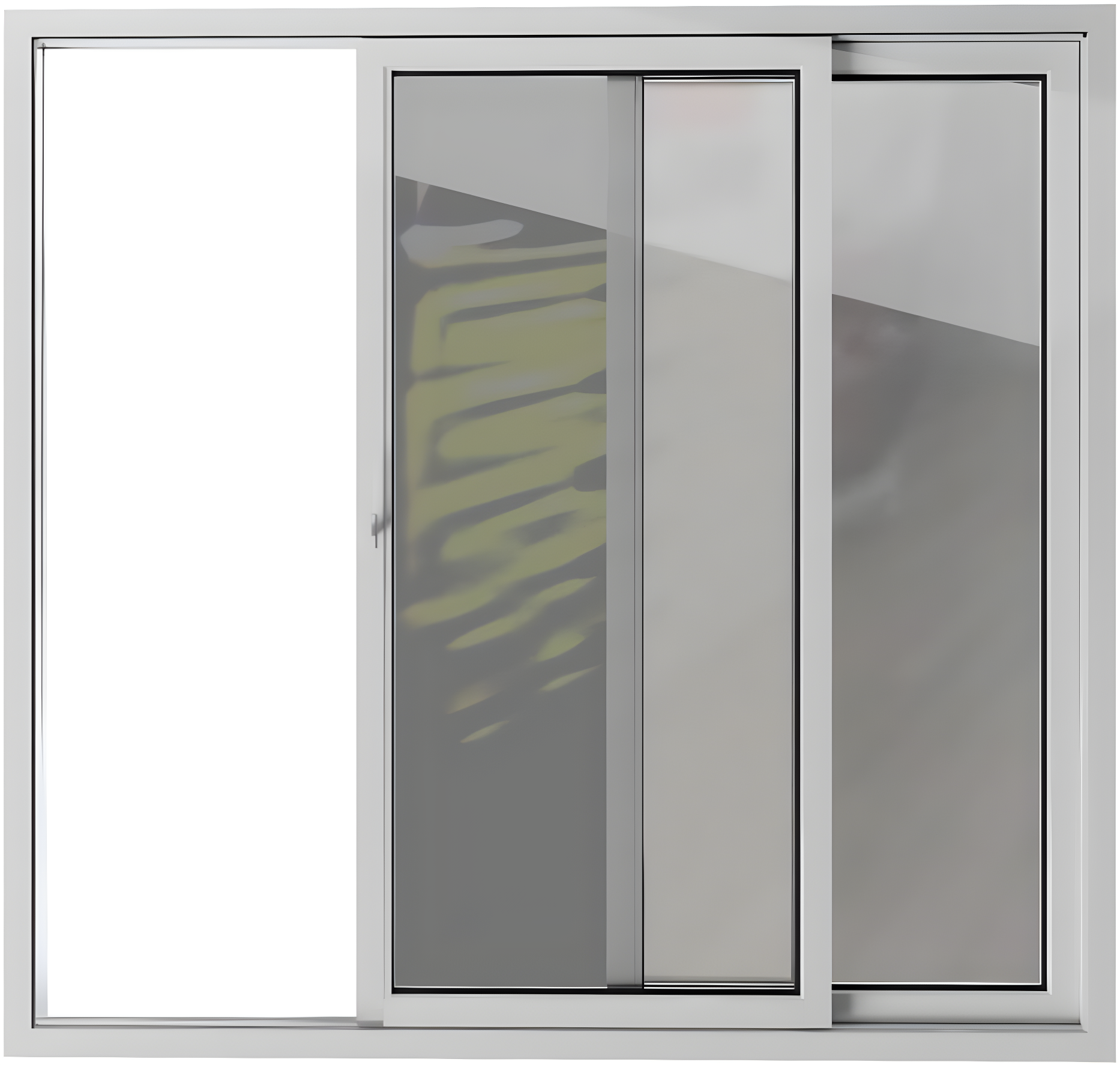 VDomDoors 8166 80'' Double Pane Patio Doors