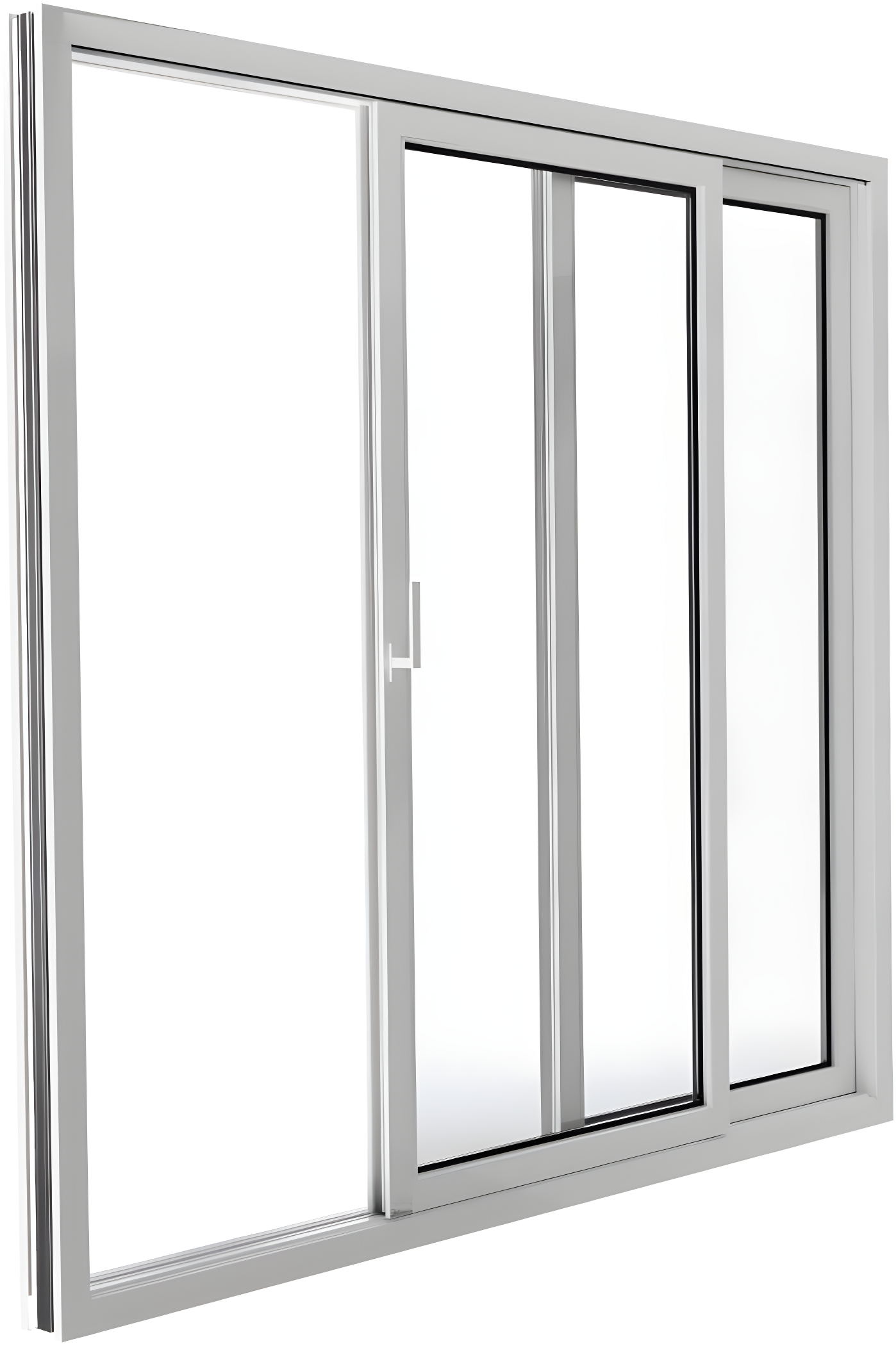 VDomDoors 8166 80'' Double Pane Patio Doors