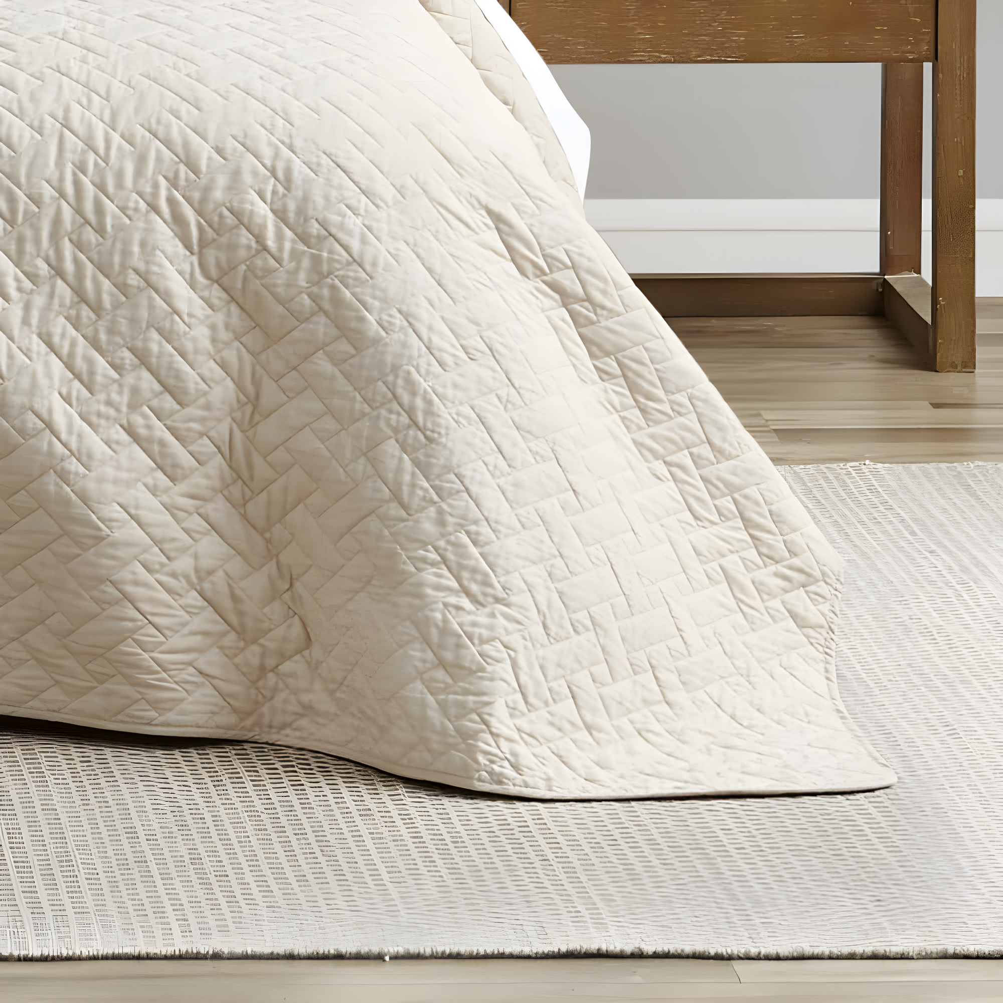 Tommy Bahama Raffia Solid Cotton Reversible Quilt Set