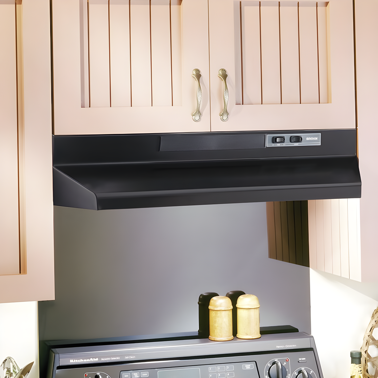 Broan NuTone Broan NuTone 30" Steel 160 CFM Convertible Under Cabinet Range Hood with Mesh Filter