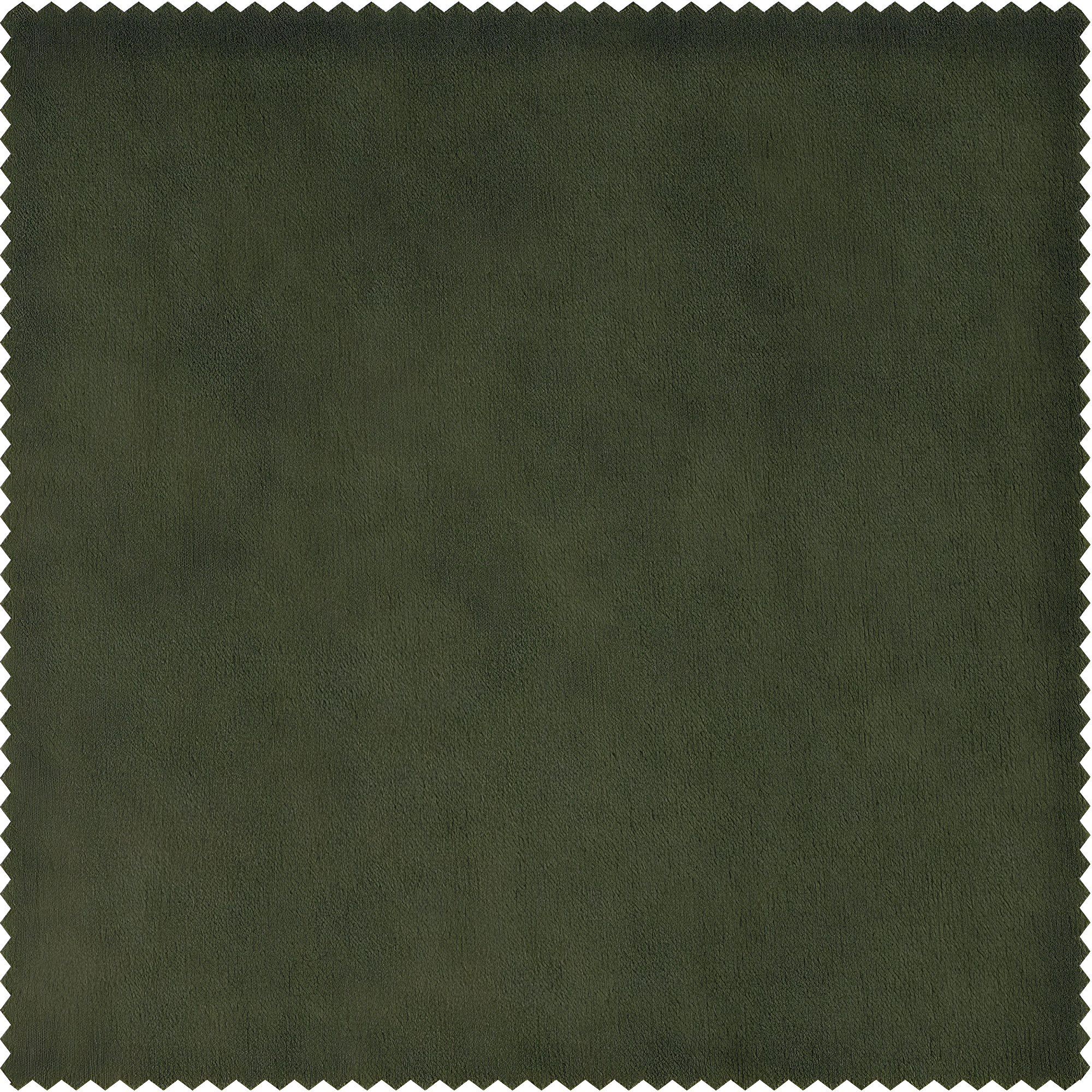 Hunter Green Velvet Blackout Pleated Curtain Panel 25" x 84"