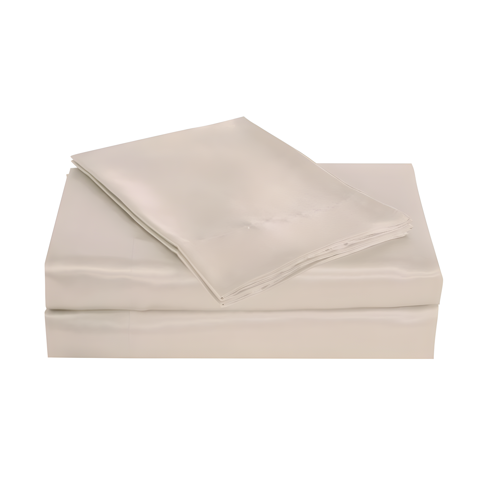 Queen Satin Sheet Set Ivory - Belles & Whistles