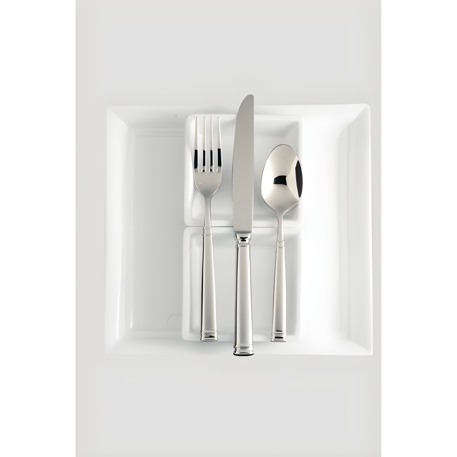 Fortessa Bistro Stainless Steel Flatware Set, Service for 4