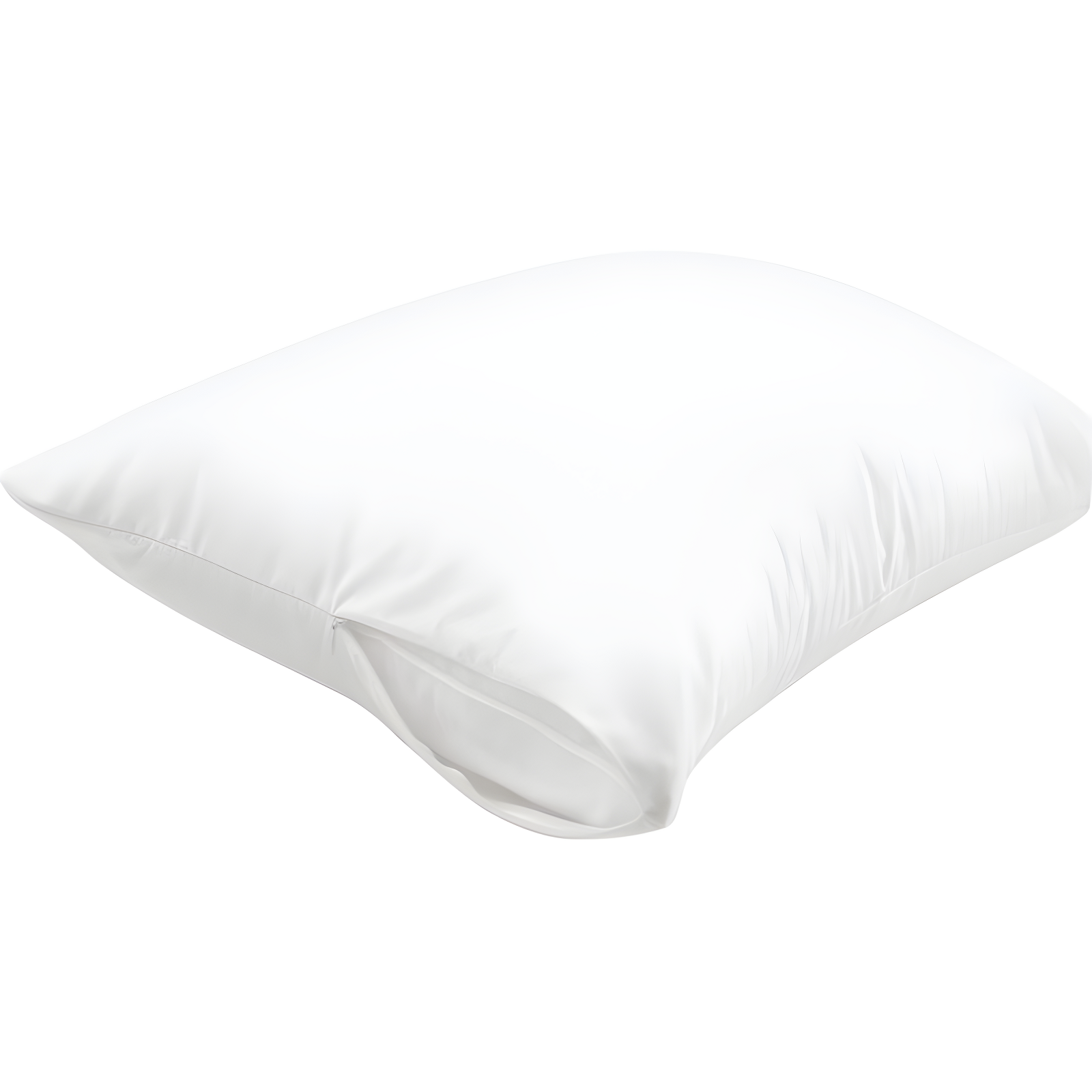 Sealy Jumbo Cotton Touch Pillow Protector: Zippered, Woven Fabric, Machine Washable, Tumble Dry, 65% Cotton 35% Polyester