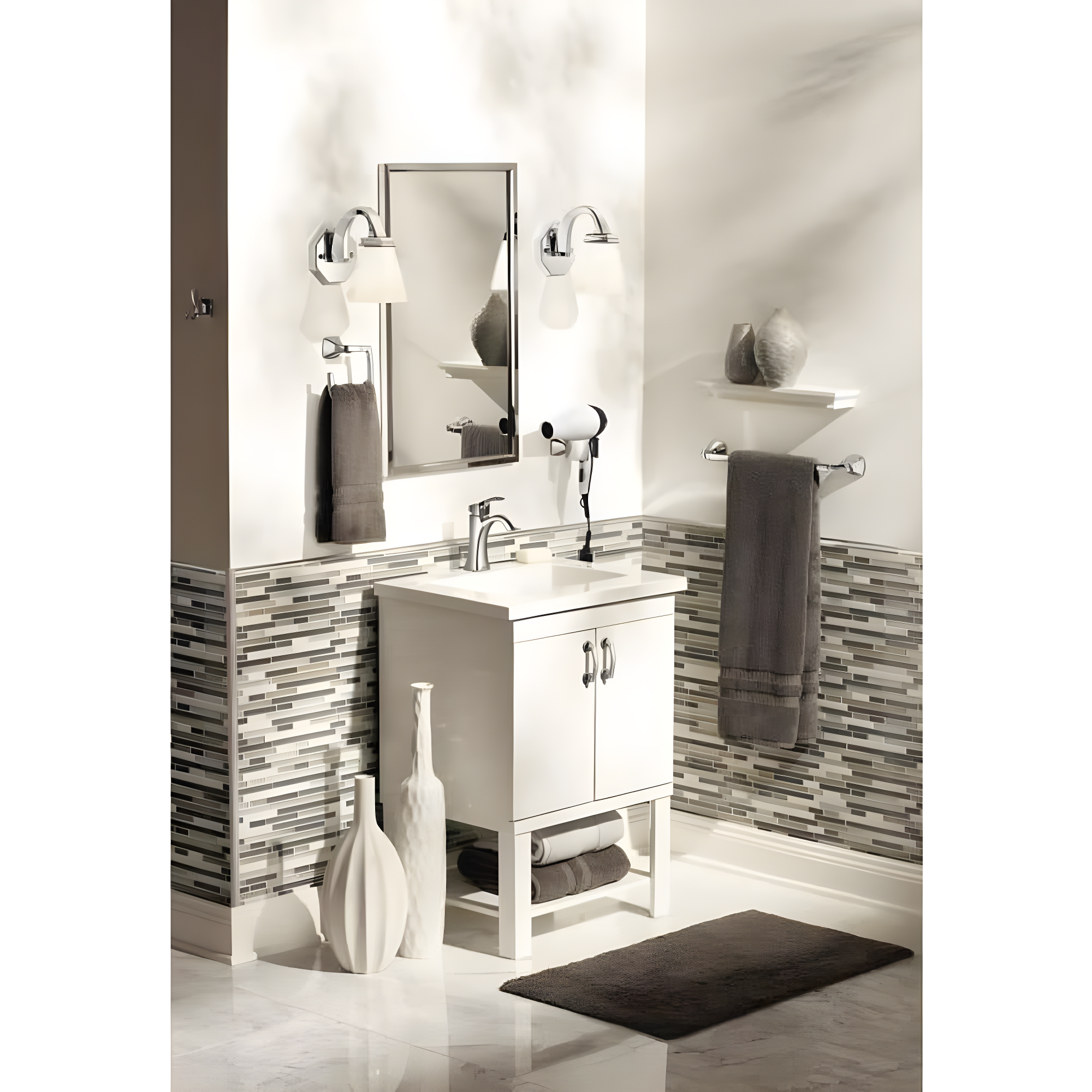 Moen Voss Wall Mounted Towel Ring