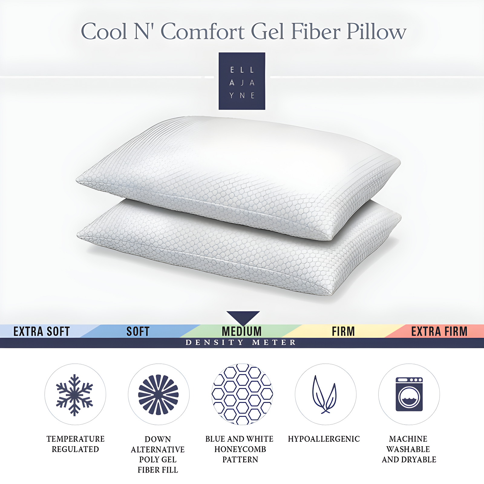 Ella Jayne Home Cool N' Comfort Pillow (Set of 2) (Set of 2)