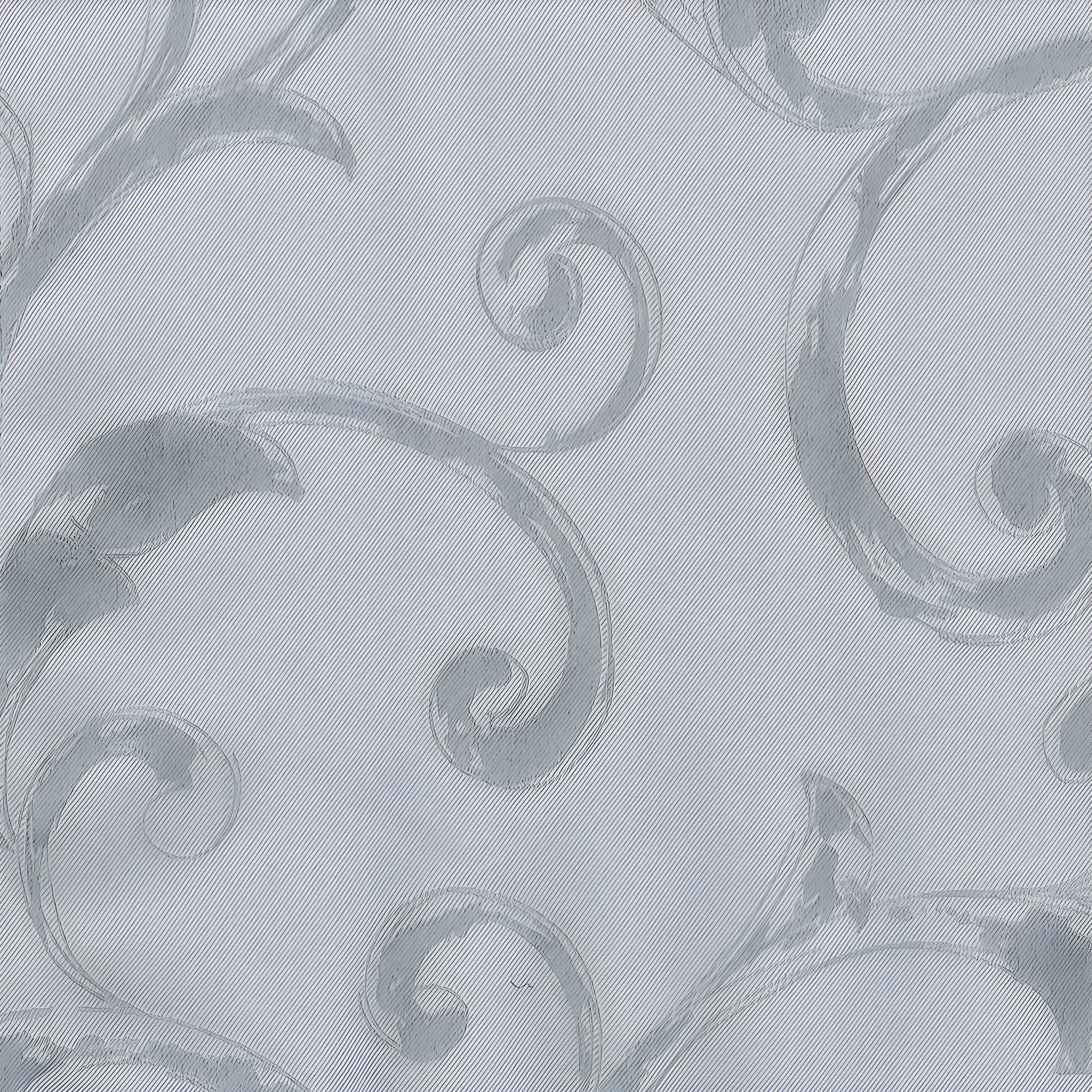 Mia Jacquard Scroll Blackout Window Curtain Panel - 52" x 84" - Blue - Elrene Home Fashions