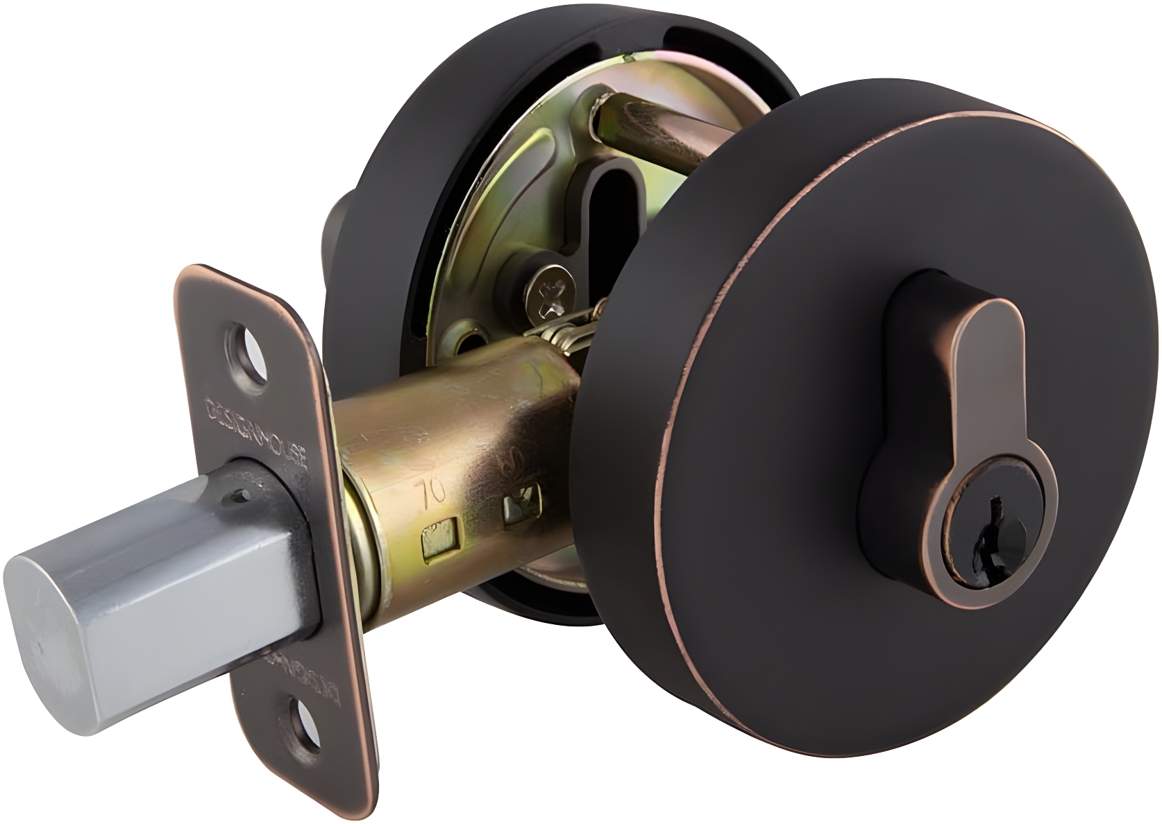 Emblem Single Cylinder Deadbolt