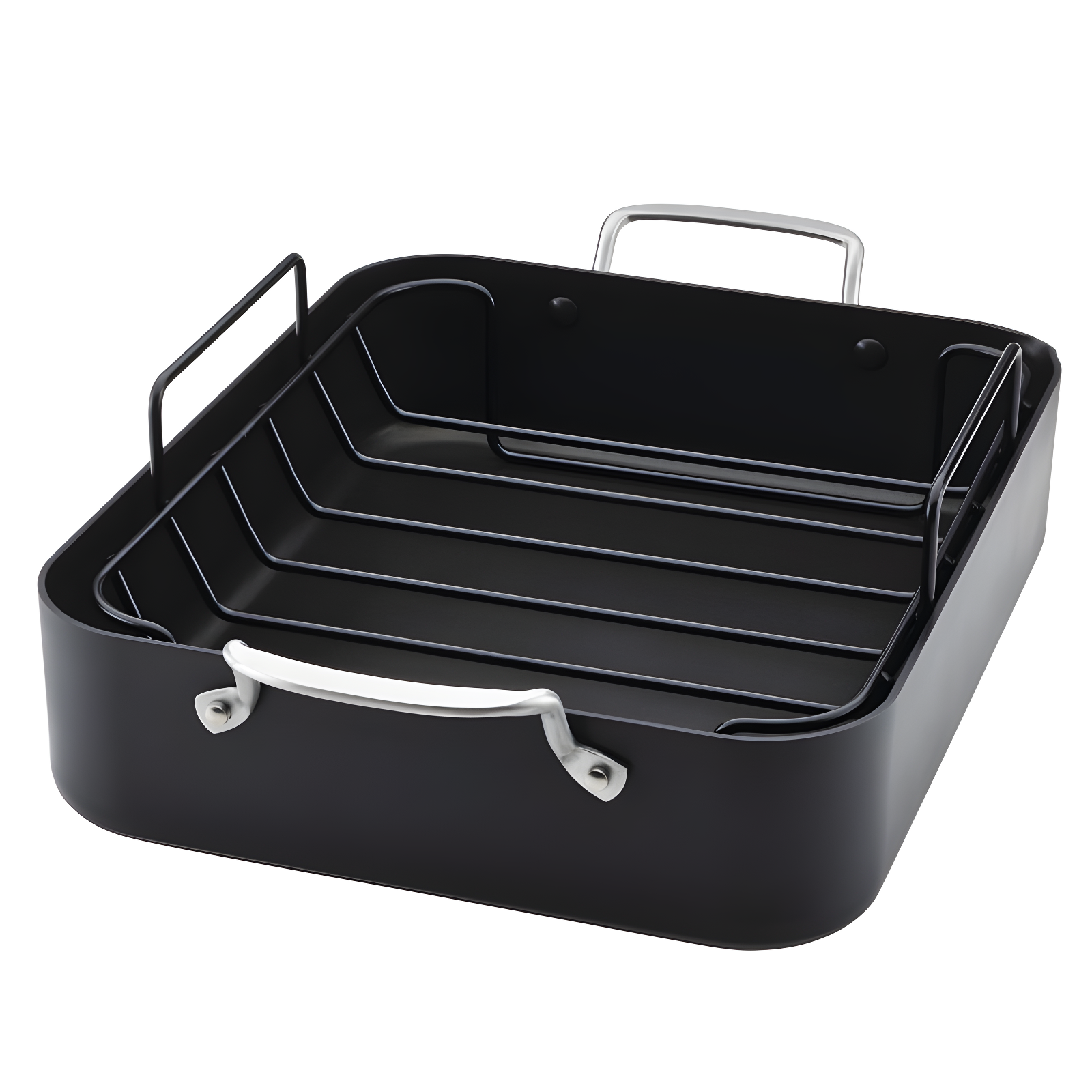 KitchenAid Hard-Anodized Aluminum Non-Stick Roasting Pan with Rack