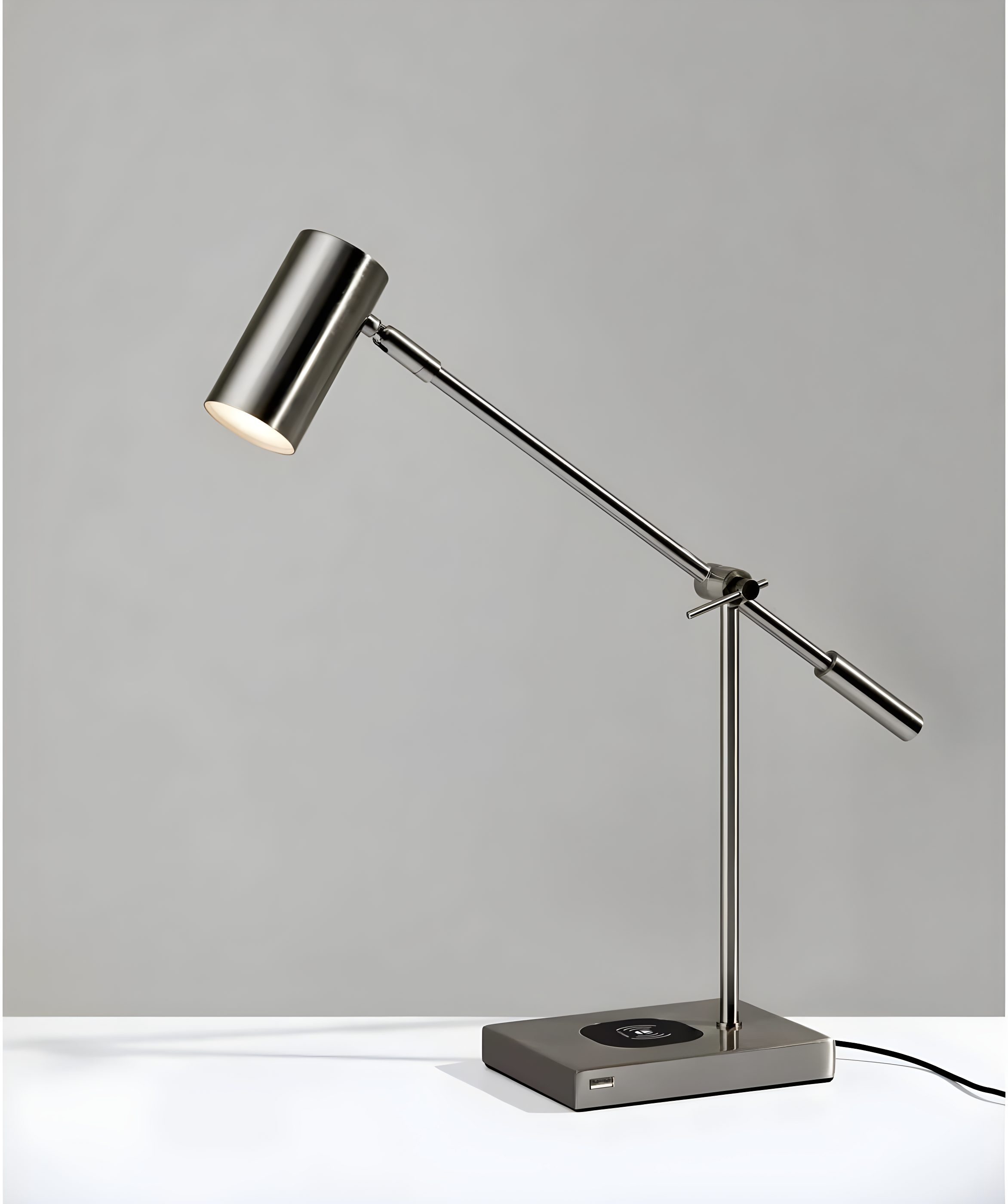 Flemings Adjustable Metal USB Desk Lamp
